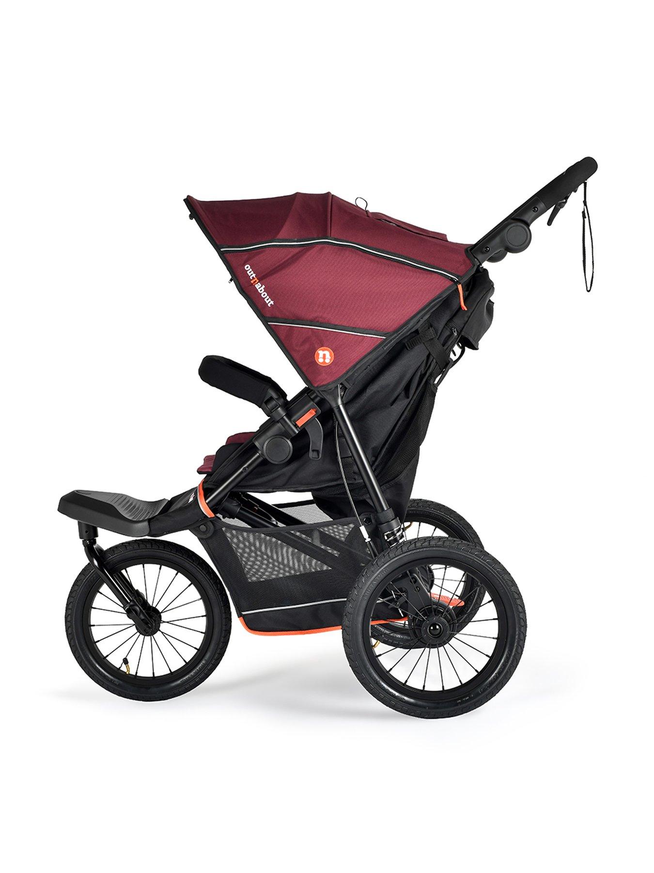 Image 5 of 6 of Out n About Nipper + V6 Pushchair - Bramble Berry