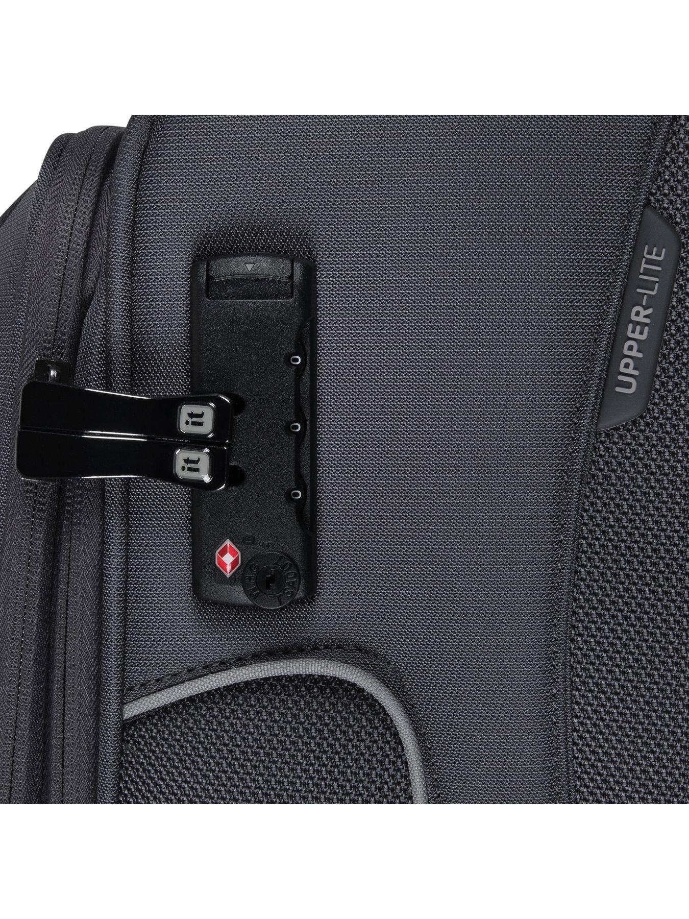 it Luggage Teleported Warm Charcoal 3pc Suitcase Set Very