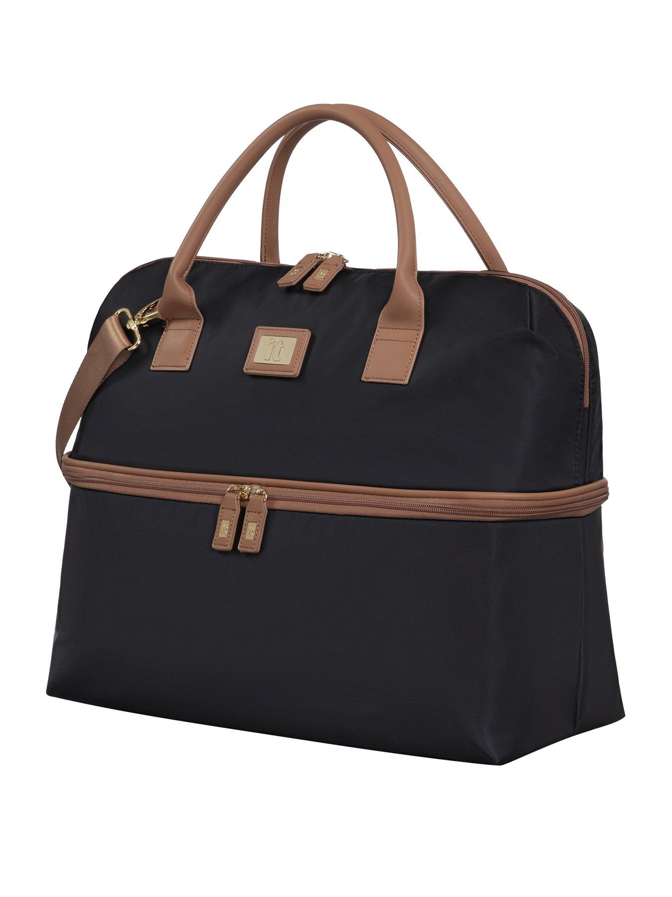 Image 1 of 7 of it Luggage Alluring Black Holdall