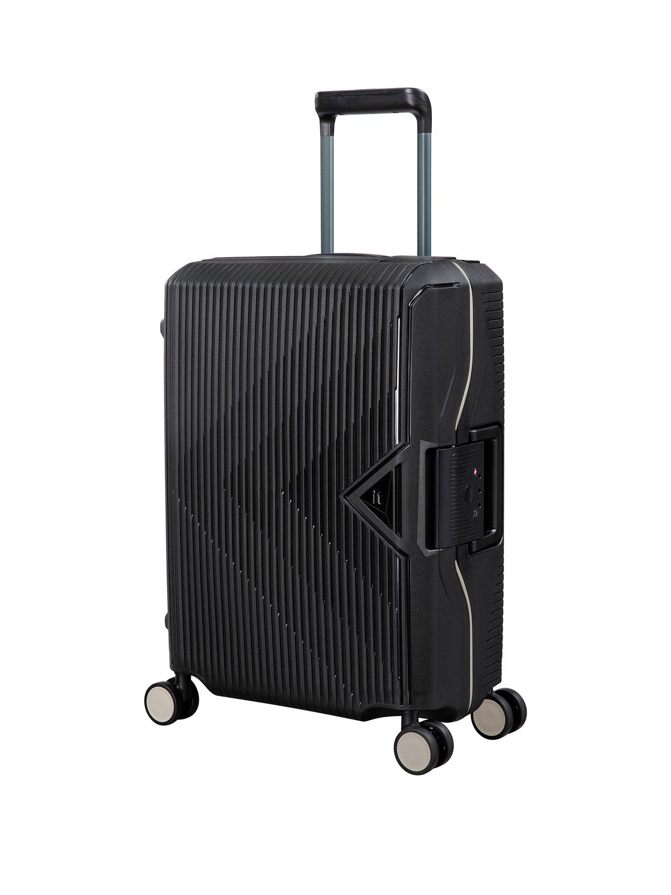 it Luggage Tenacious Black Cabin Suitcase