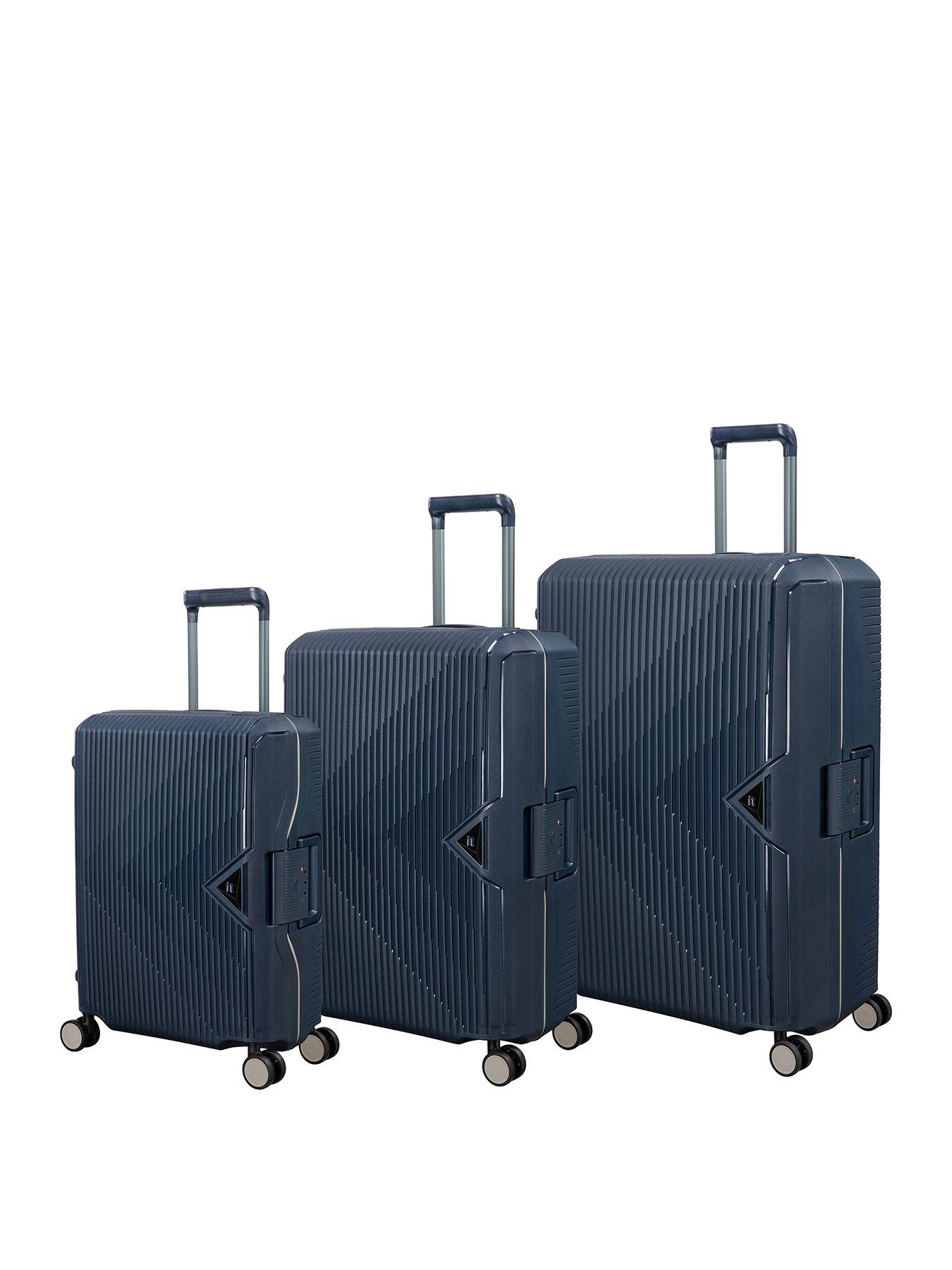 it Luggage Tenacious Blueberry 3pc Suitcase Set