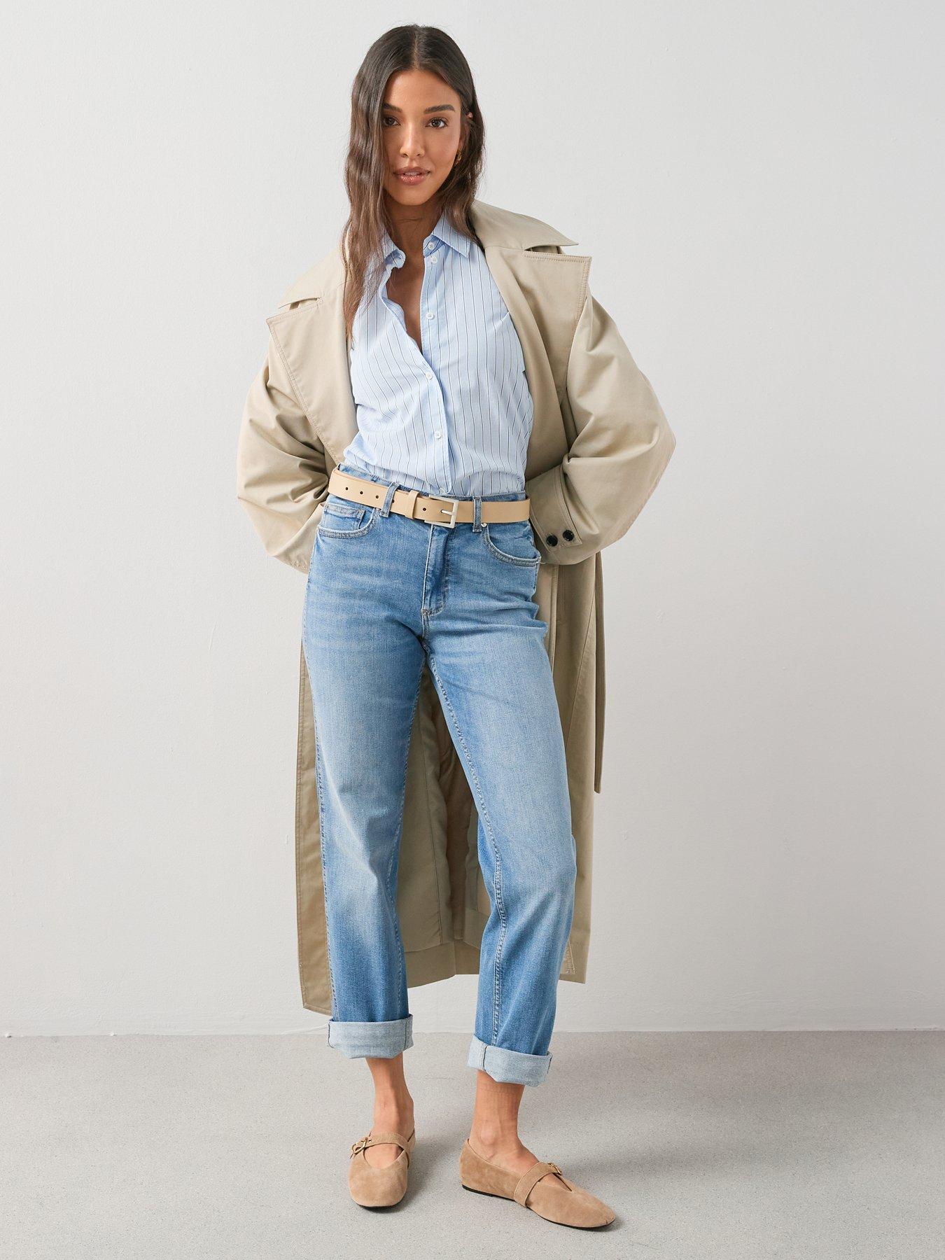 Image 3 of 6 of The Very Collection Taylor Boyfriend Jeans - Mid Wash