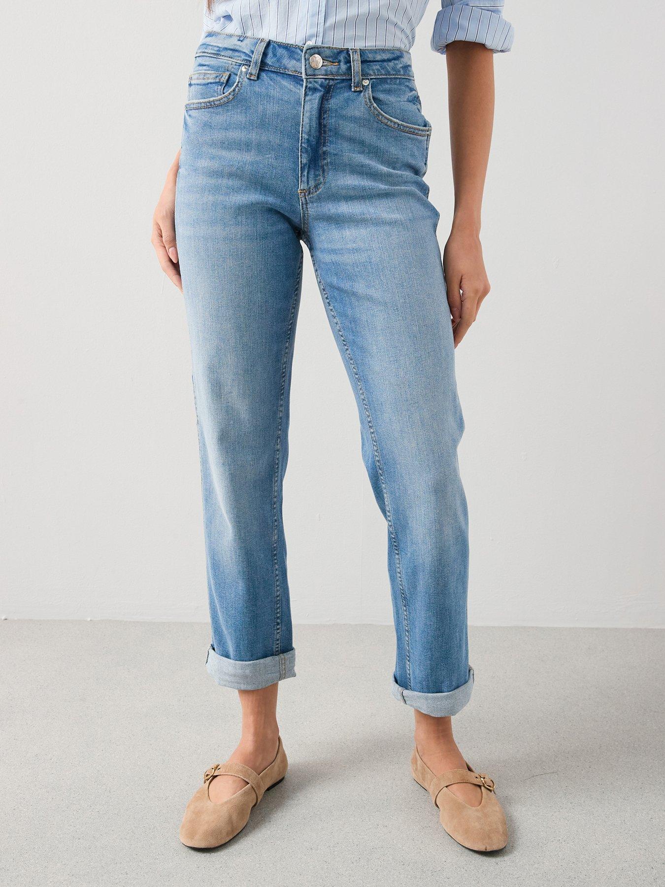 Image 5 of 6 of The Very Collection Taylor Boyfriend Jeans - Mid Wash