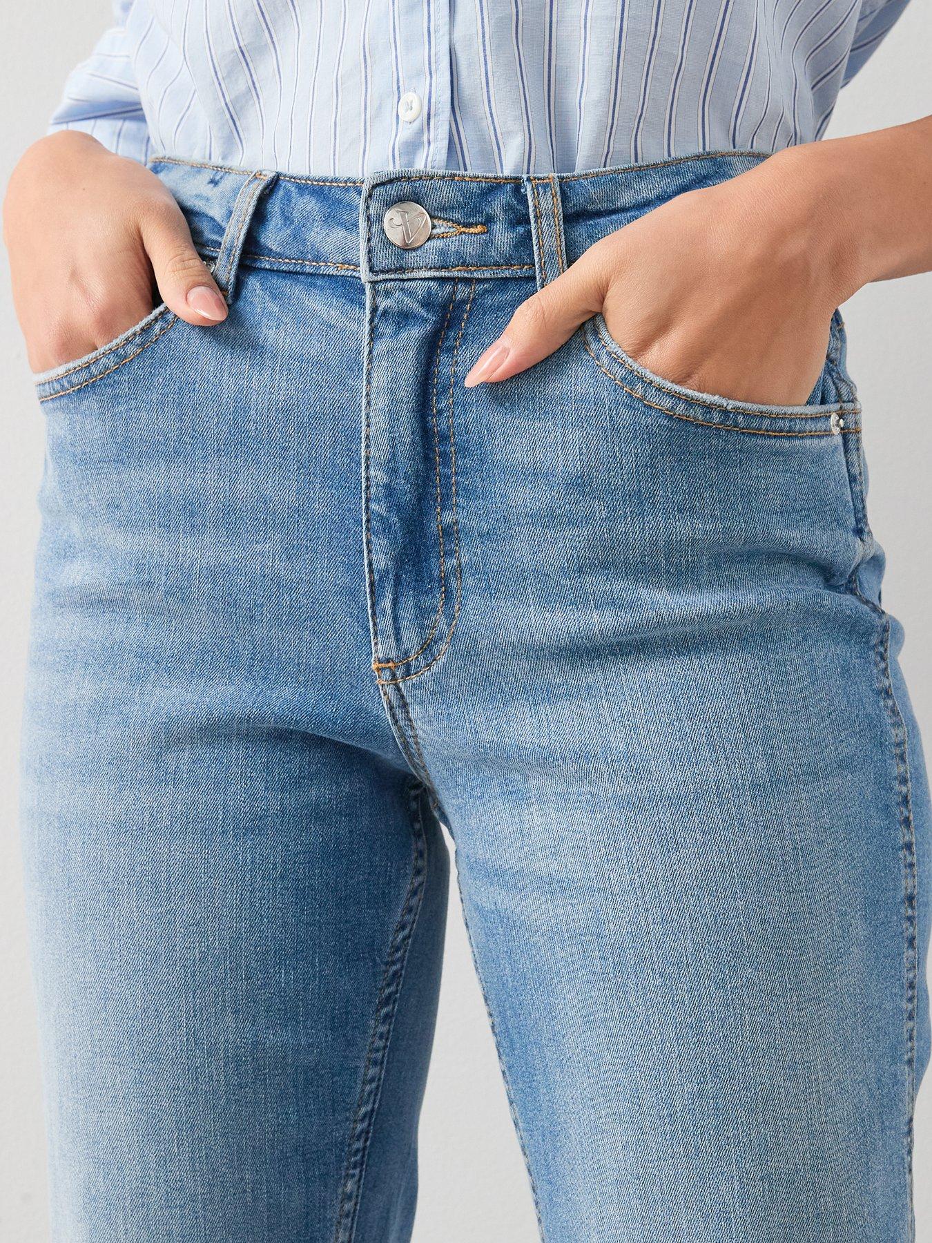 Image 6 of 6 of The Very Collection Taylor Boyfriend Jeans - Mid Wash