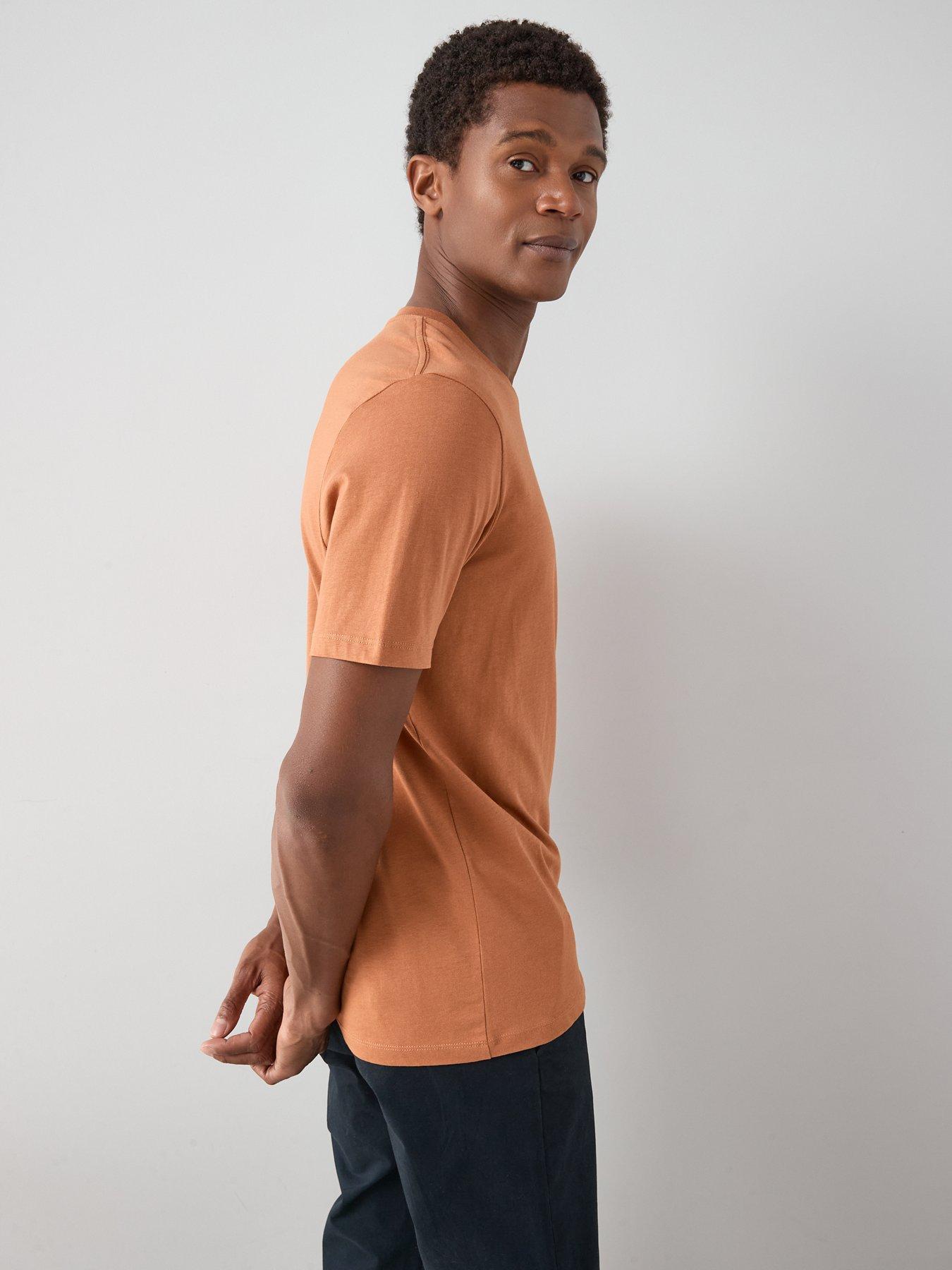 Image 6 of 7 of The Very Collection 3 Pack Crew Neck T-Shirts - Multi