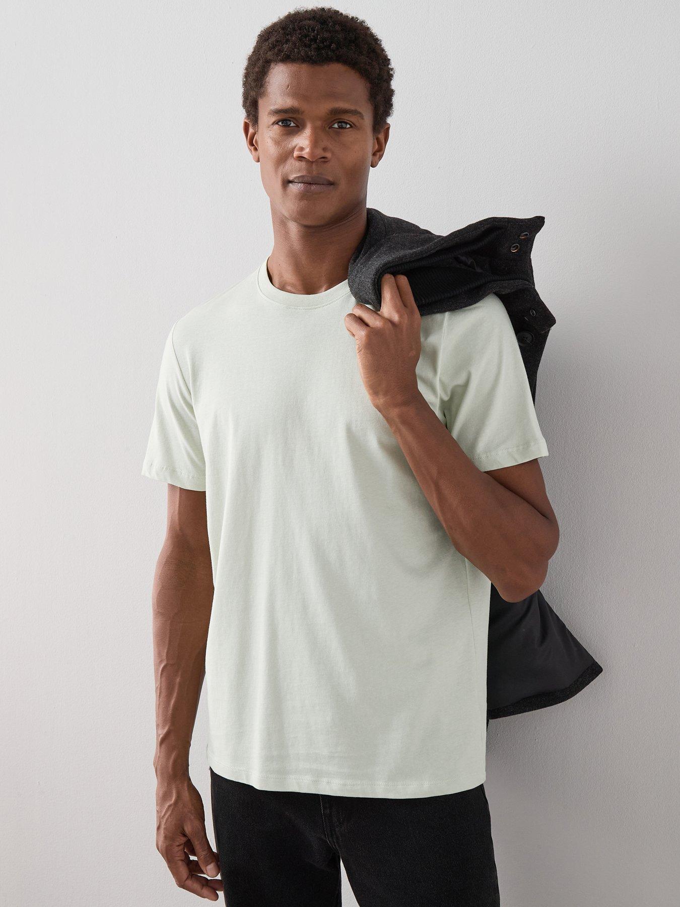 Image 2 of 7 of The Very Collection 5 Pack Pure Cotton Crew Neck T-shirts - Multi