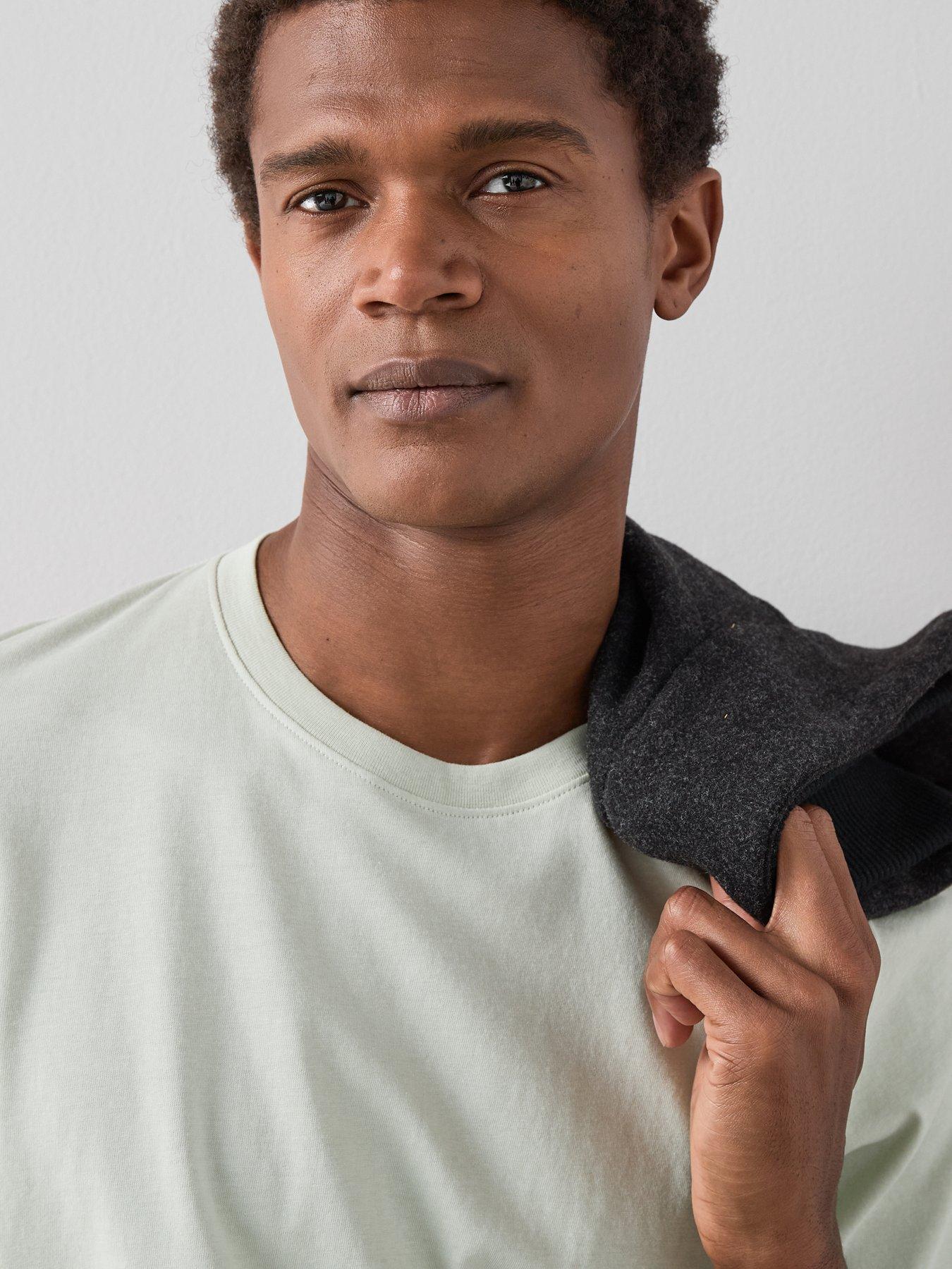Image 7 of 7 of The Very Collection 5 Pack Pure Cotton Crew Neck T-shirts - Multi