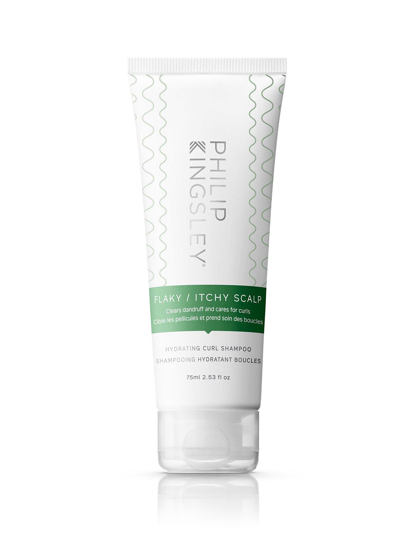 Image 1 of 7 of Philip Kingsley Flaky/Itchy Scalp Hydrating Curl Anti-Dandruff Shampoo 75ml
