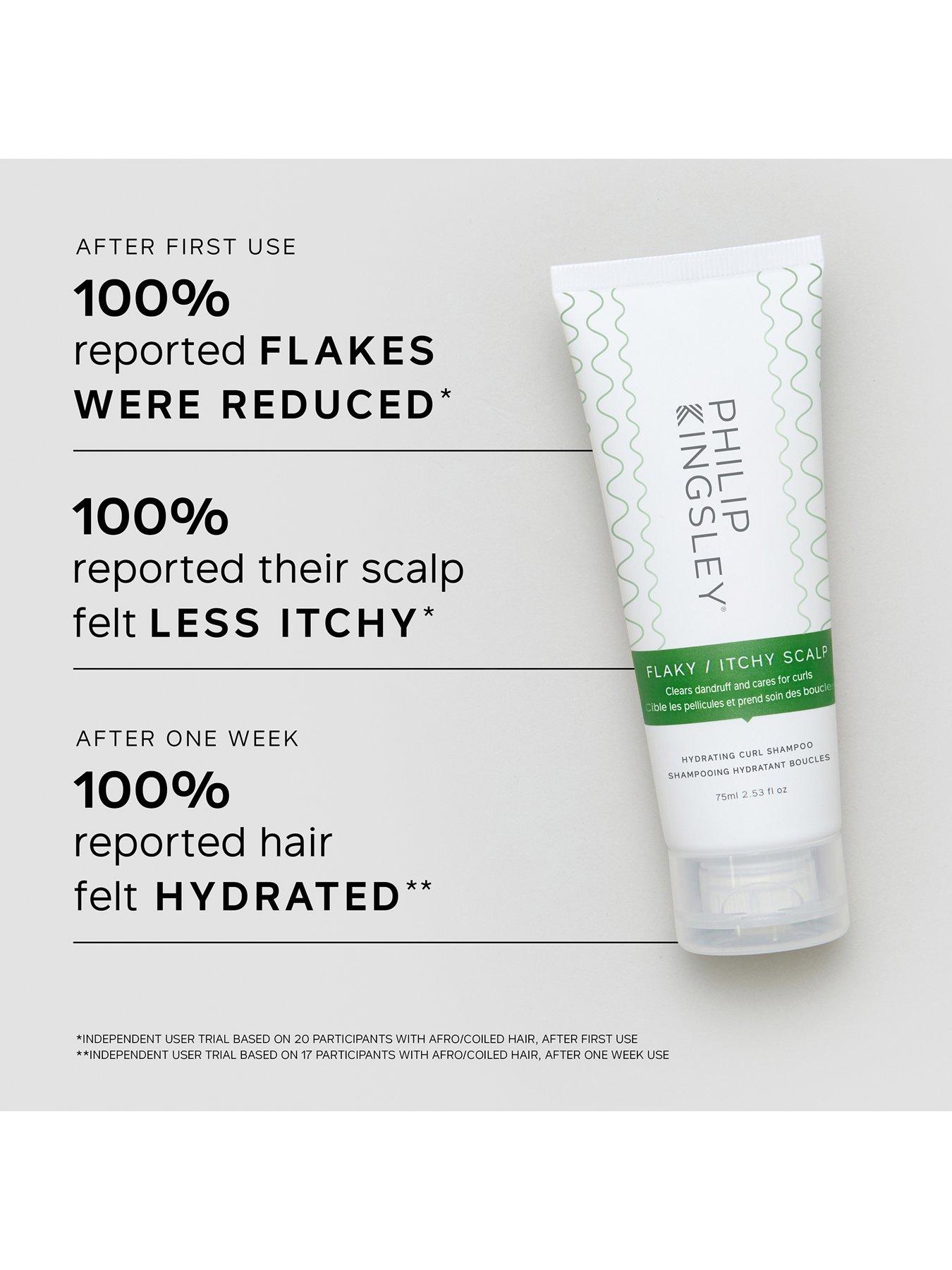 Image 2 of 7 of Philip Kingsley Flaky/Itchy Scalp Hydrating Curl Anti-Dandruff Shampoo 75ml