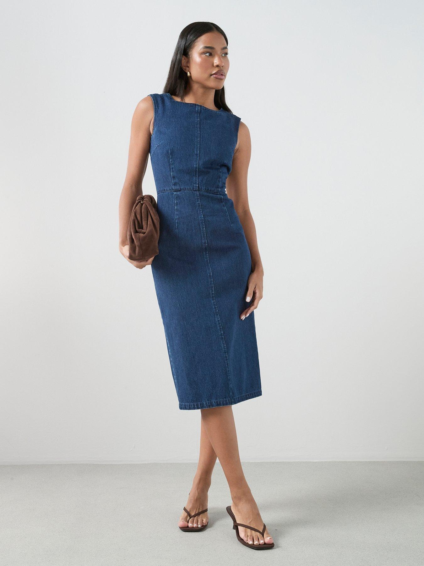sachin and babi light blue dress The Best Summer Midi Dresses main image 0