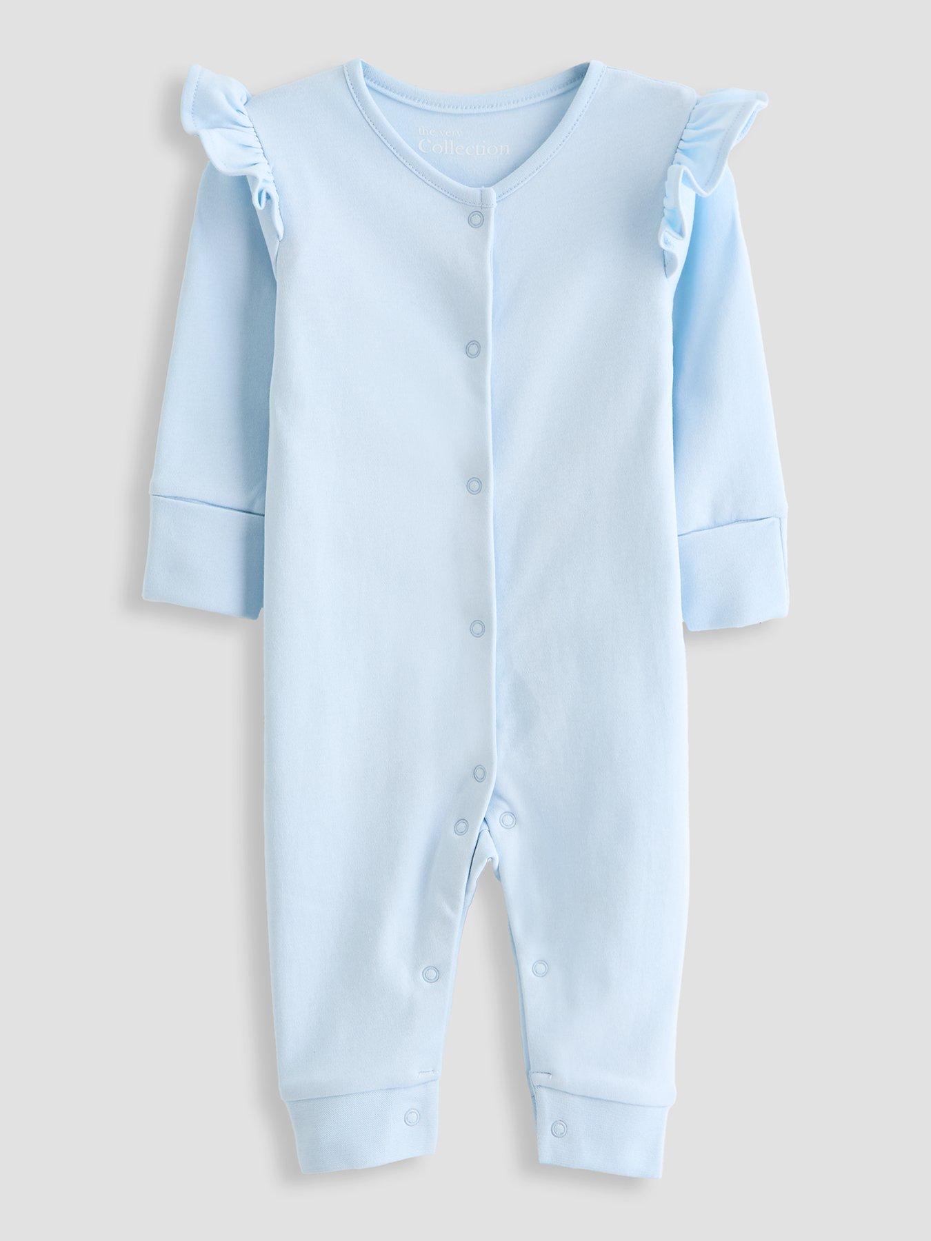 Image 2 of 5 of The Very Collection 3 Pack Vintage Floral Sleepsuits