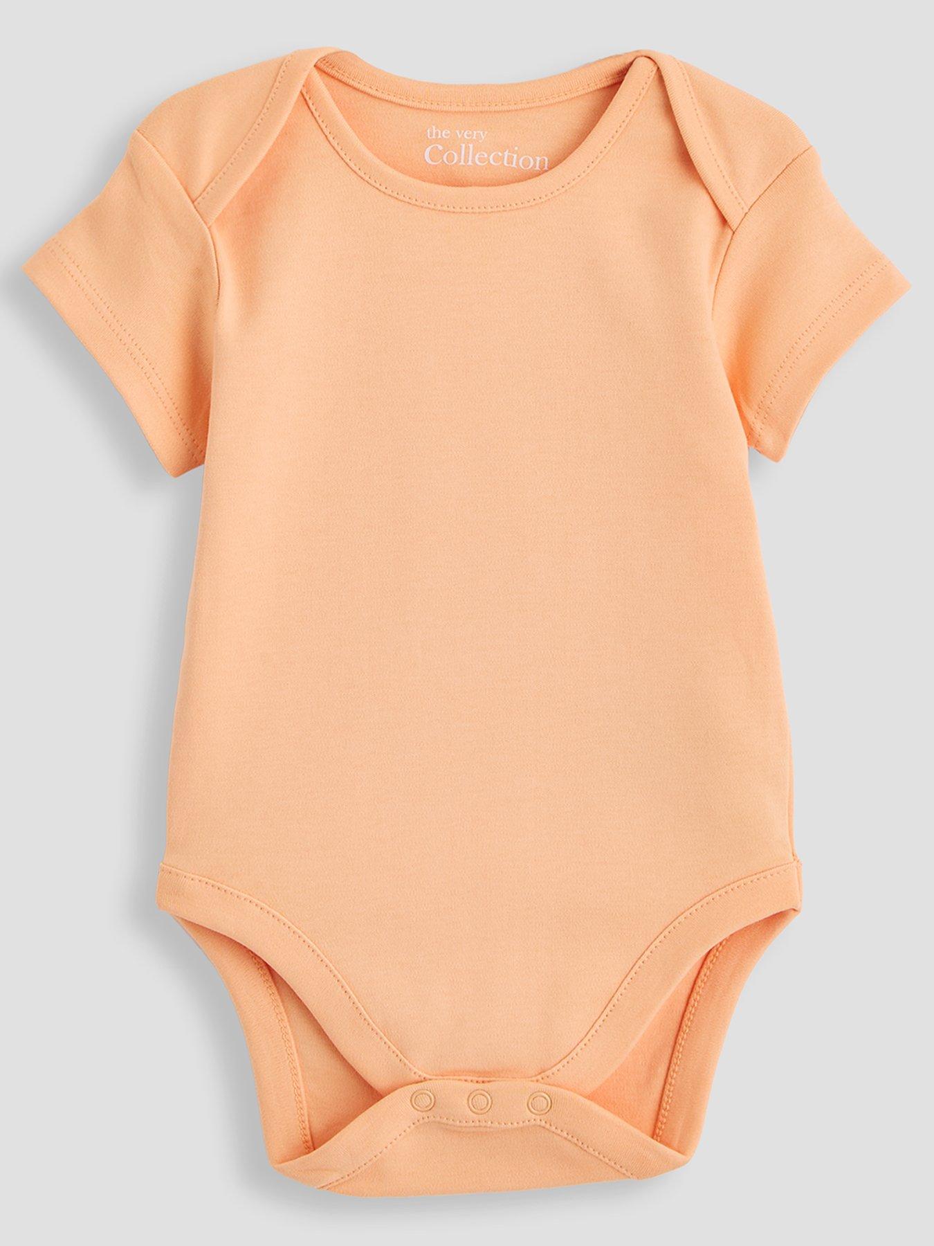 Image 2 of 5 of The Very Collection 5 Pack Boys Core Short Sleeve Bodysuits