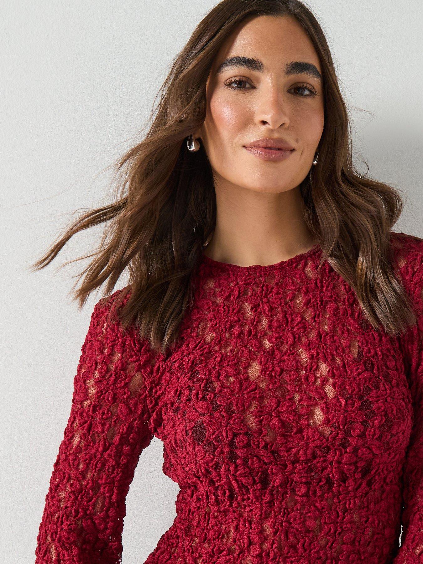 ribbon lace dress Rickie Freeman For Teri Jon Lace Cocktail Dress main image 0