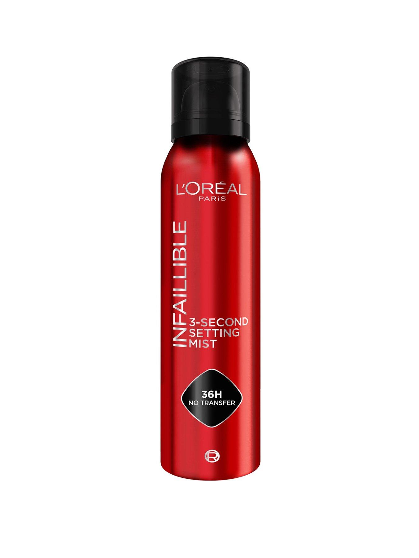 L'Oreal Paris Infallible 3-Second Makeup Setting Spray Mist 150ml XL Size