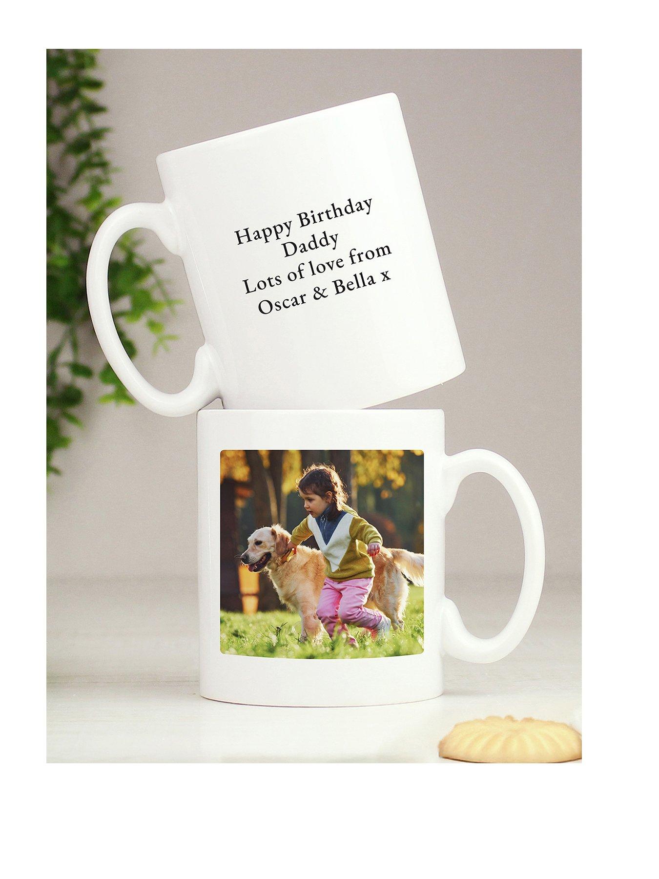 Image 1 of 4 of The Personalised Memento Company Personalised Photo Upload Mug