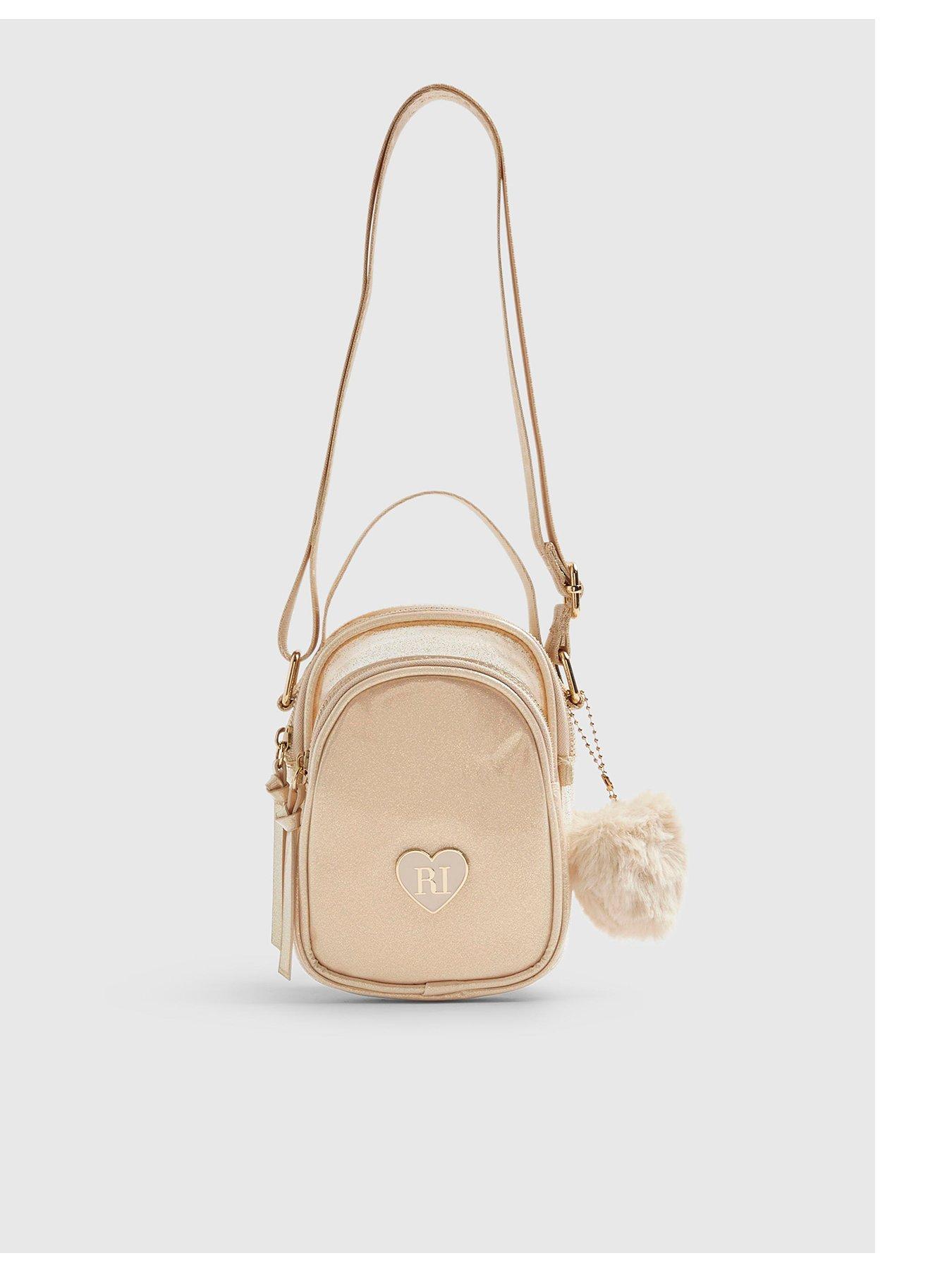 River Island Older Girls Cross Body Jelly Festival Bag - Gold
