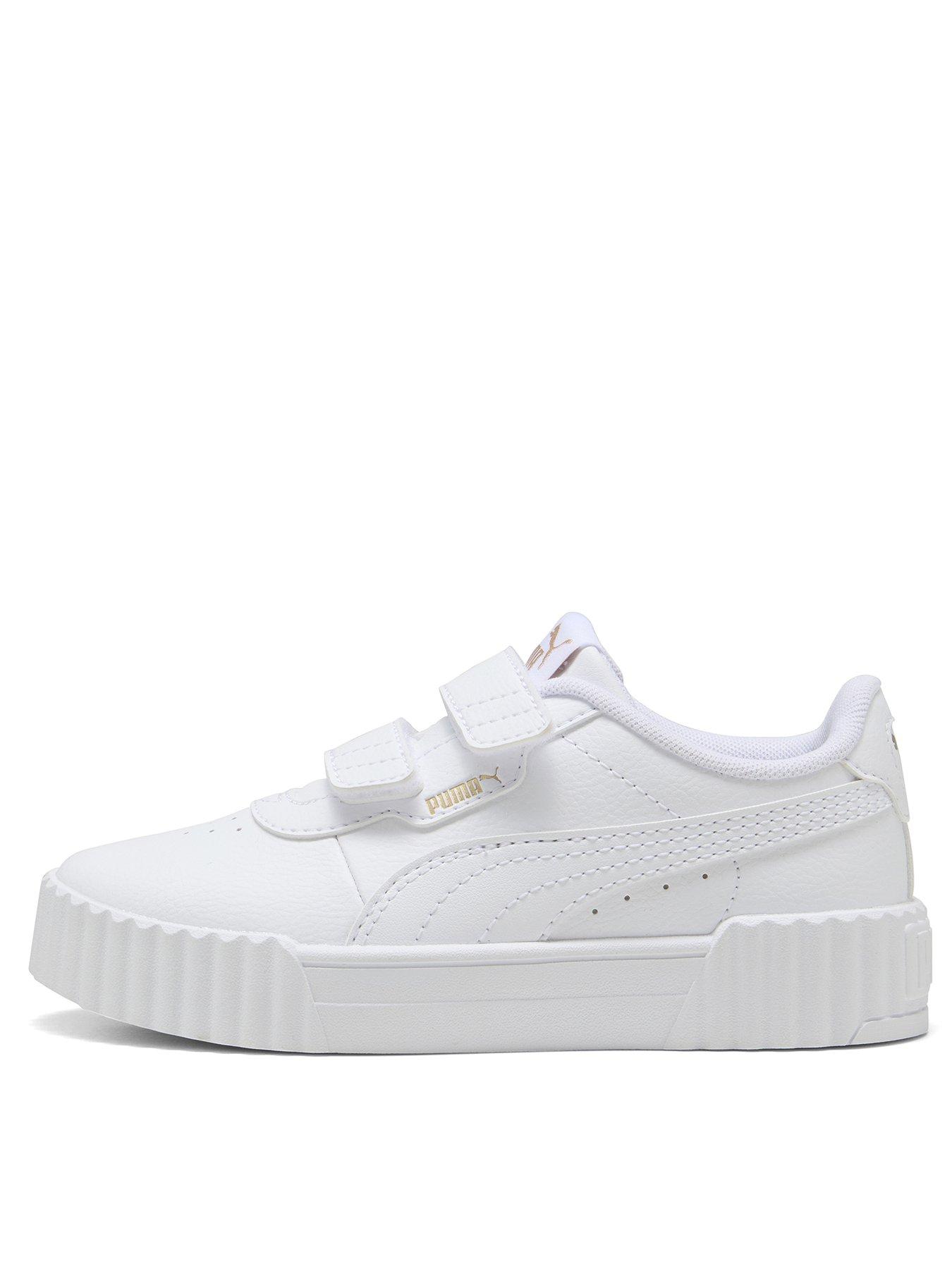Puma Kids Carina 3.0 Trainers - White