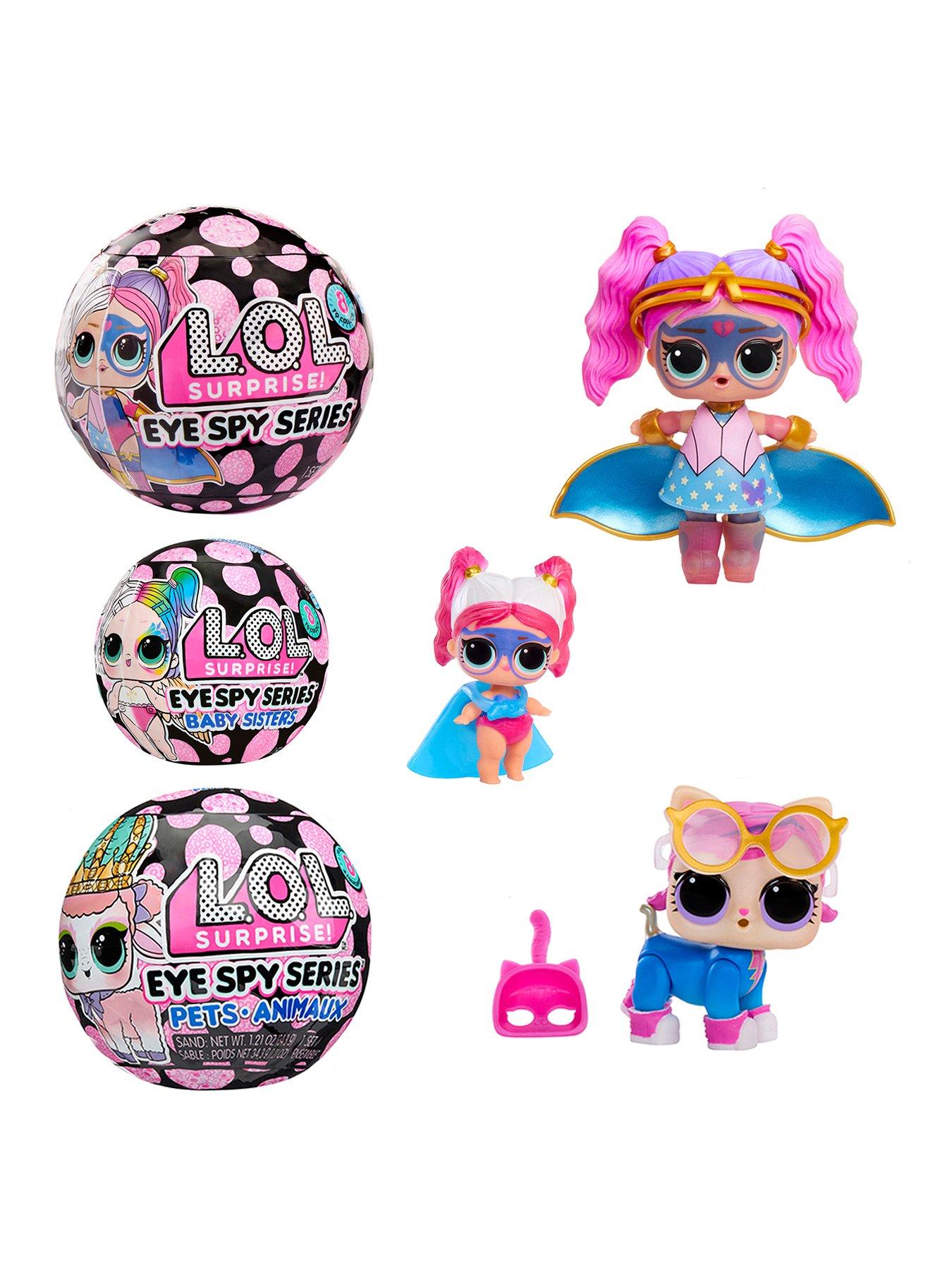 L.O.L Surprise! L.O.L. Surprise Eye Spy Tot, Pet & Little Sis Bundle