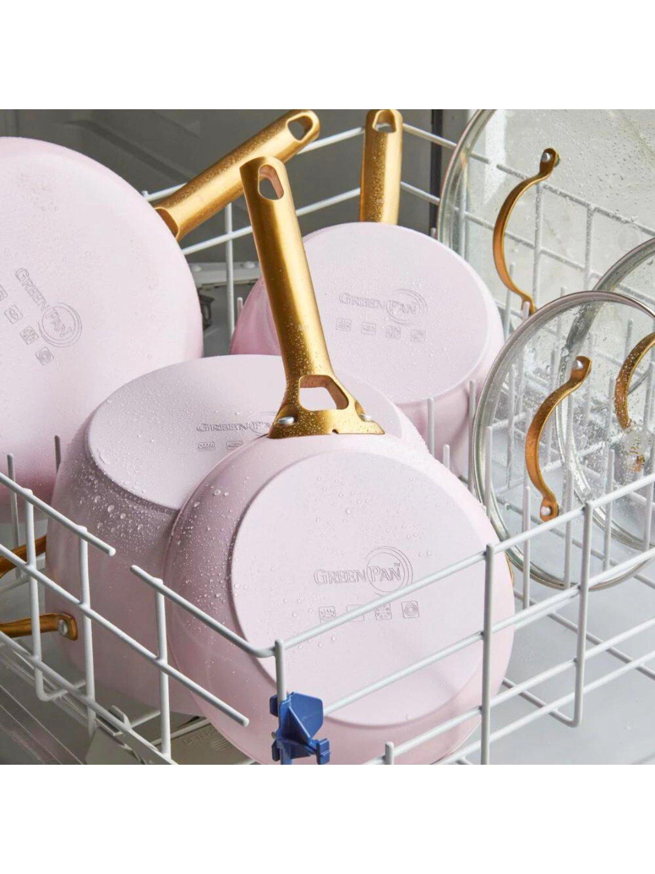 Image 6 of 6 of GreenPan Padova Reserve Pink Set 6