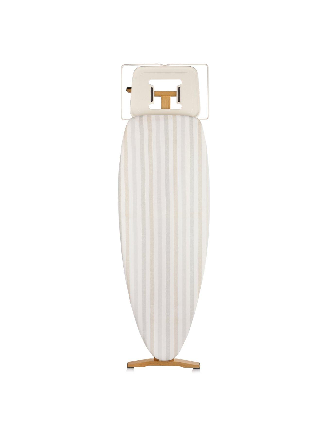 Image 6 of 6 of Minky Heritage Ironing Board 130x47 (wooden Frame Steel Ironing Surface)