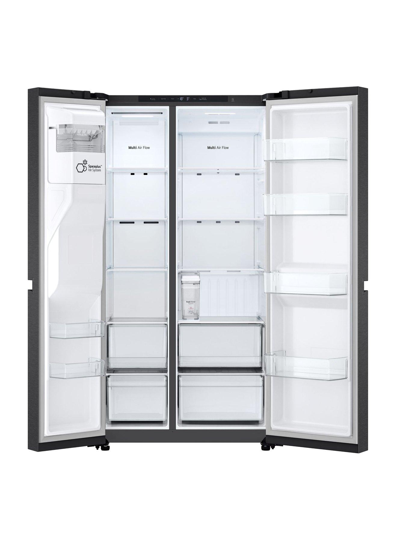 Image 2 of 7 of LG GSLC40EPPE 638L Smart Inverter American Style Fridge Freezer ESSENCE MATTE BLACK