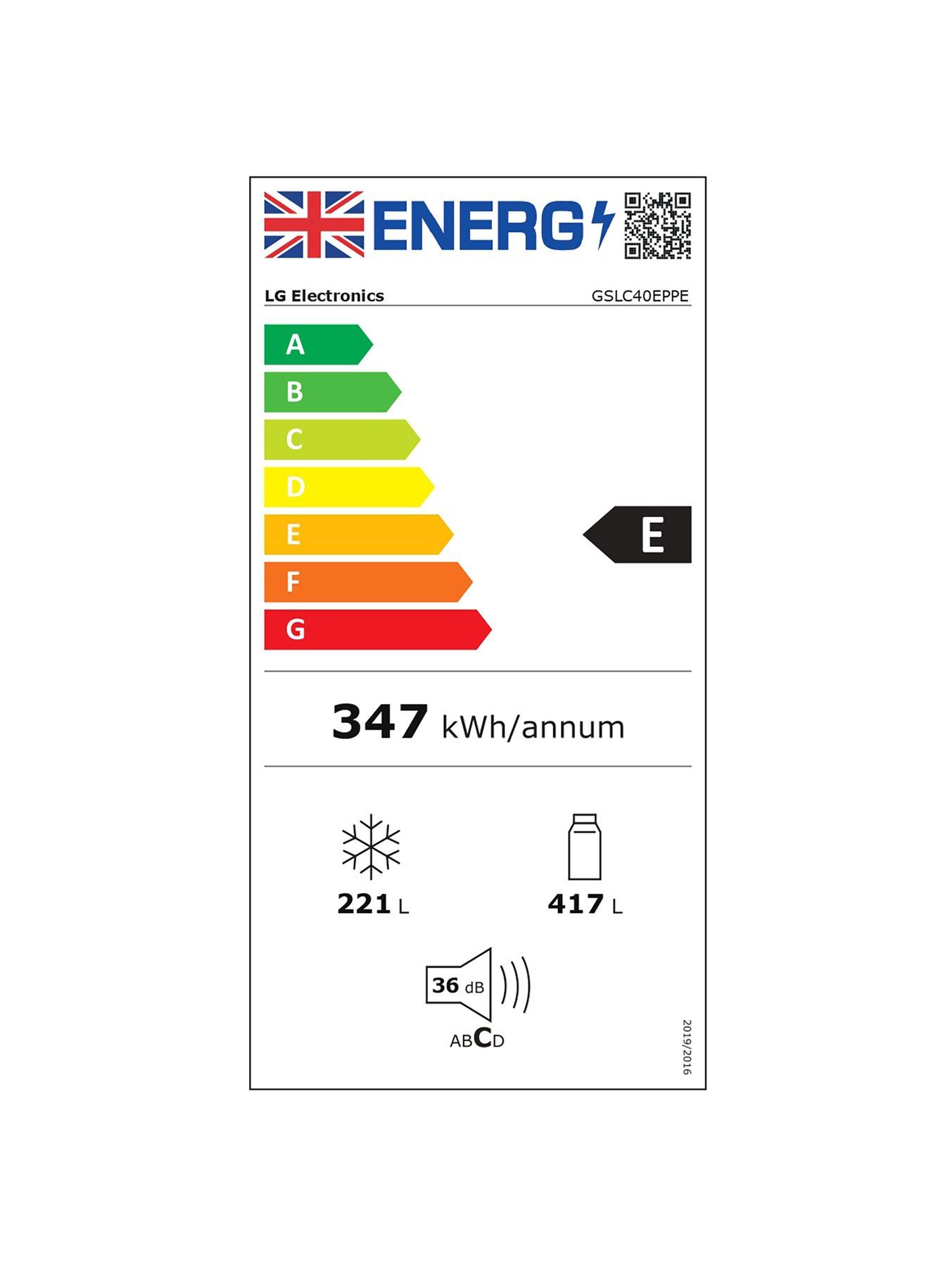 Image 7 of 7 of LG GSLC40EPPE 638L Smart Inverter American Style Fridge Freezer ESSENCE MATTE BLACK