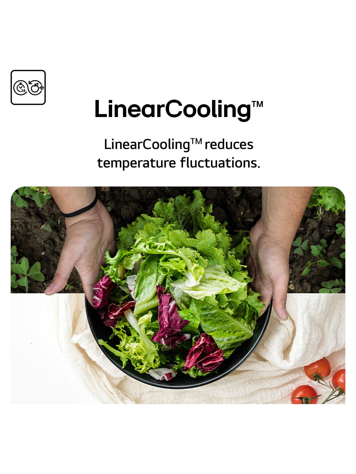 Image 5 of 7 of LG GSLC41EPPE 641L Smart Inverter American Style Fridge Freezer ESSENCE MATTE BLACK