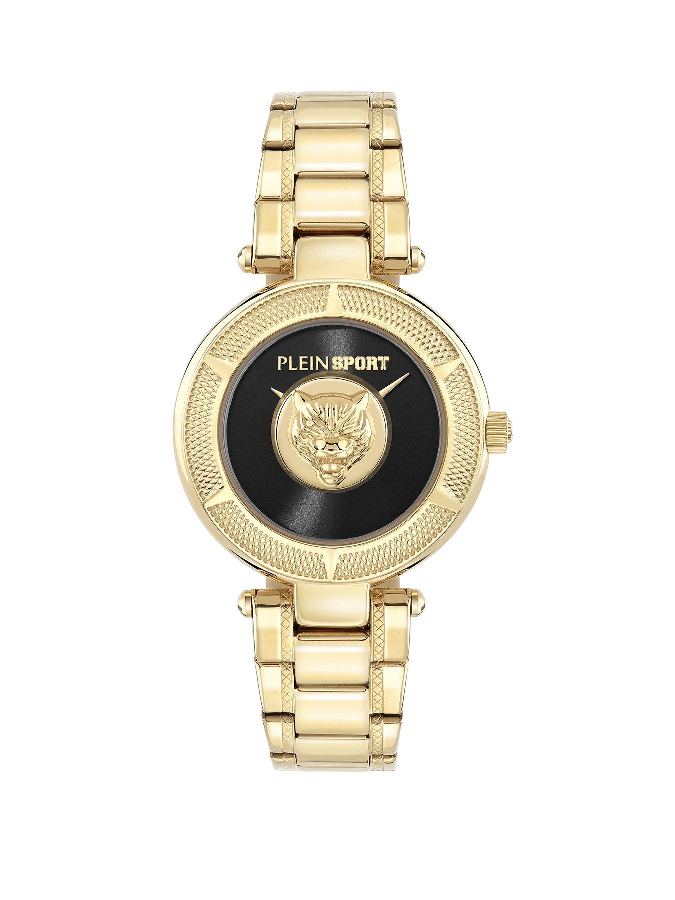 Philipp Plein Sport Opium 34mm Case, Black Dial Bracelet Watch - Multi