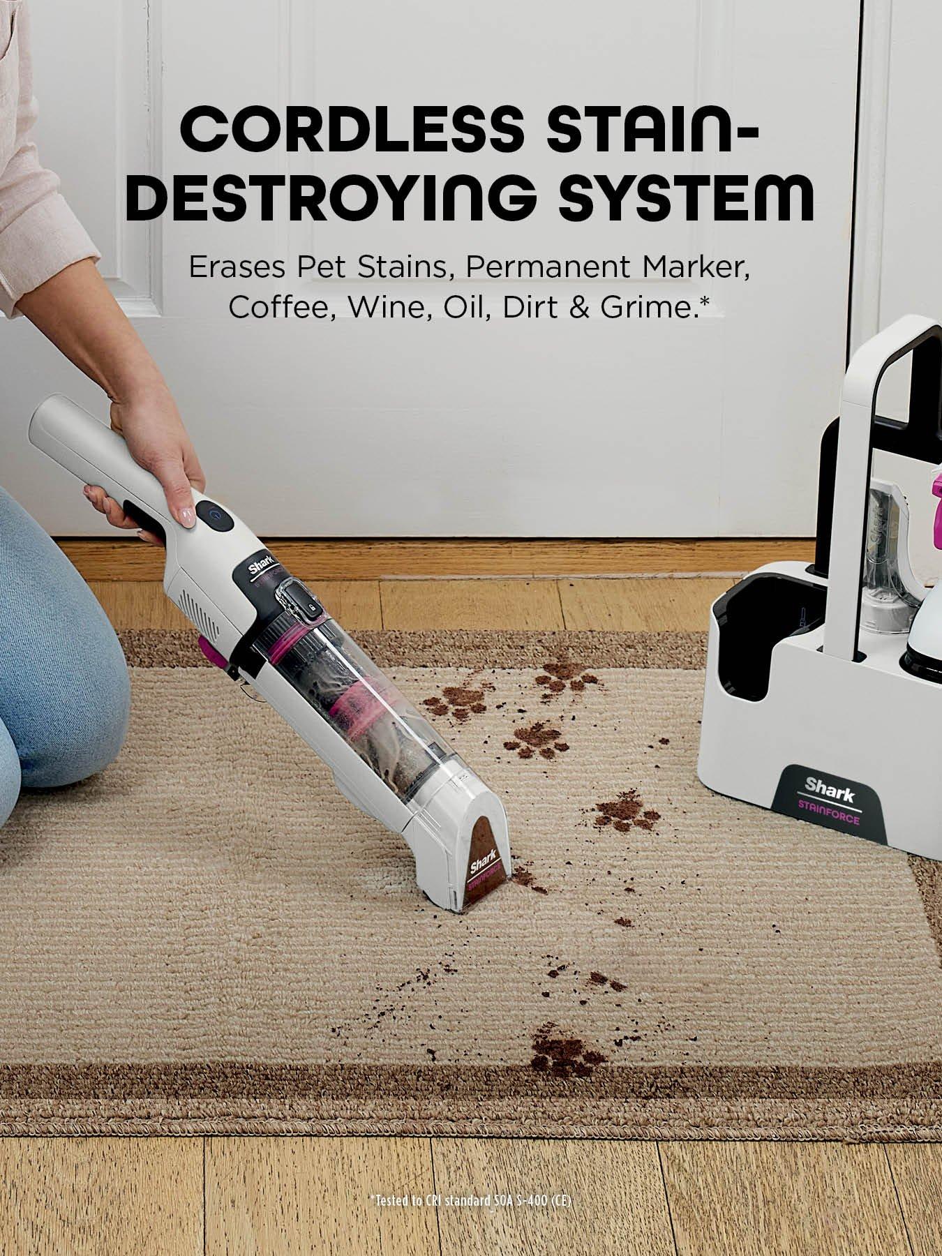 Image 4 of 8 of Shark StainForce Cordless Stain-Destroying Spot Cleaner, HX100UKT