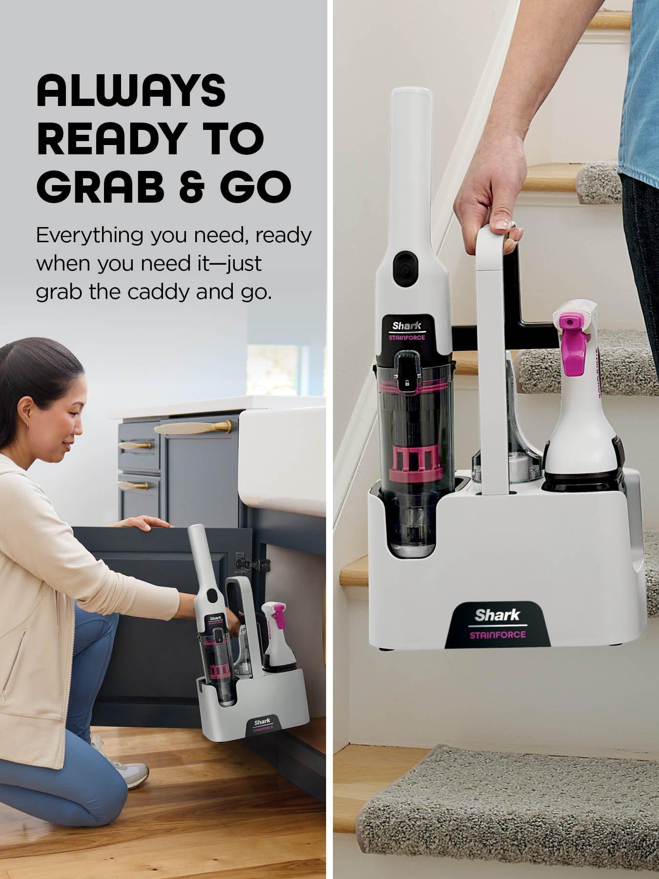 Image 7 of 8 of Shark StainForce Cordless Stain-Destroying Spot Cleaner, HX100UKT