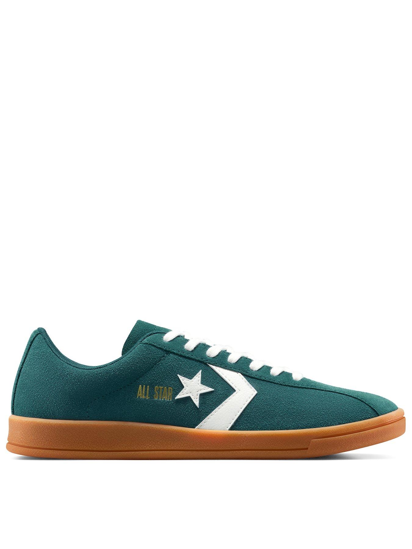 Converse Mens All Star Classic Trainer Suede Low Top - Green