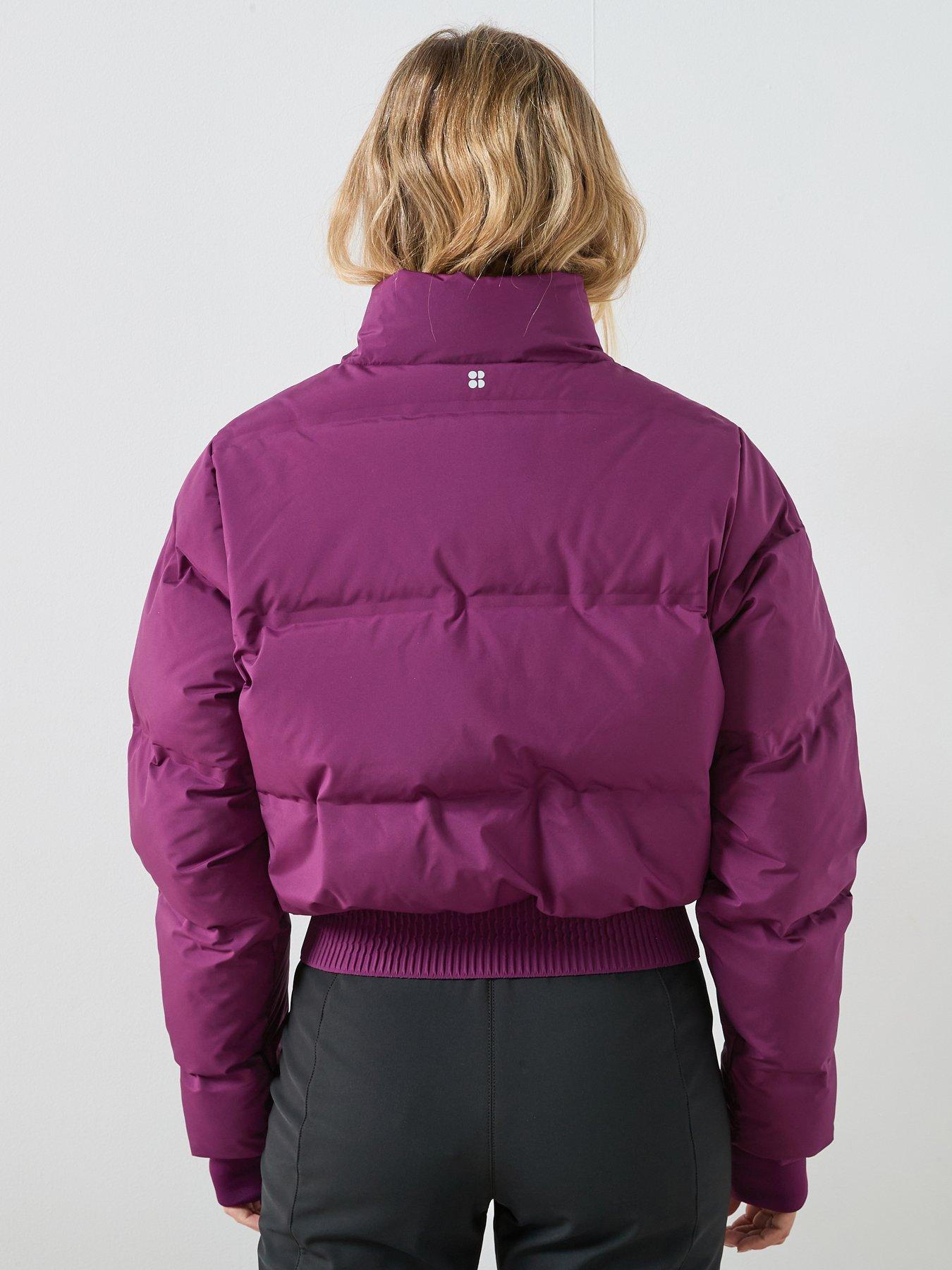 Sweaty Betty Cropped Waterproof Ski Jacket - Purple | Very