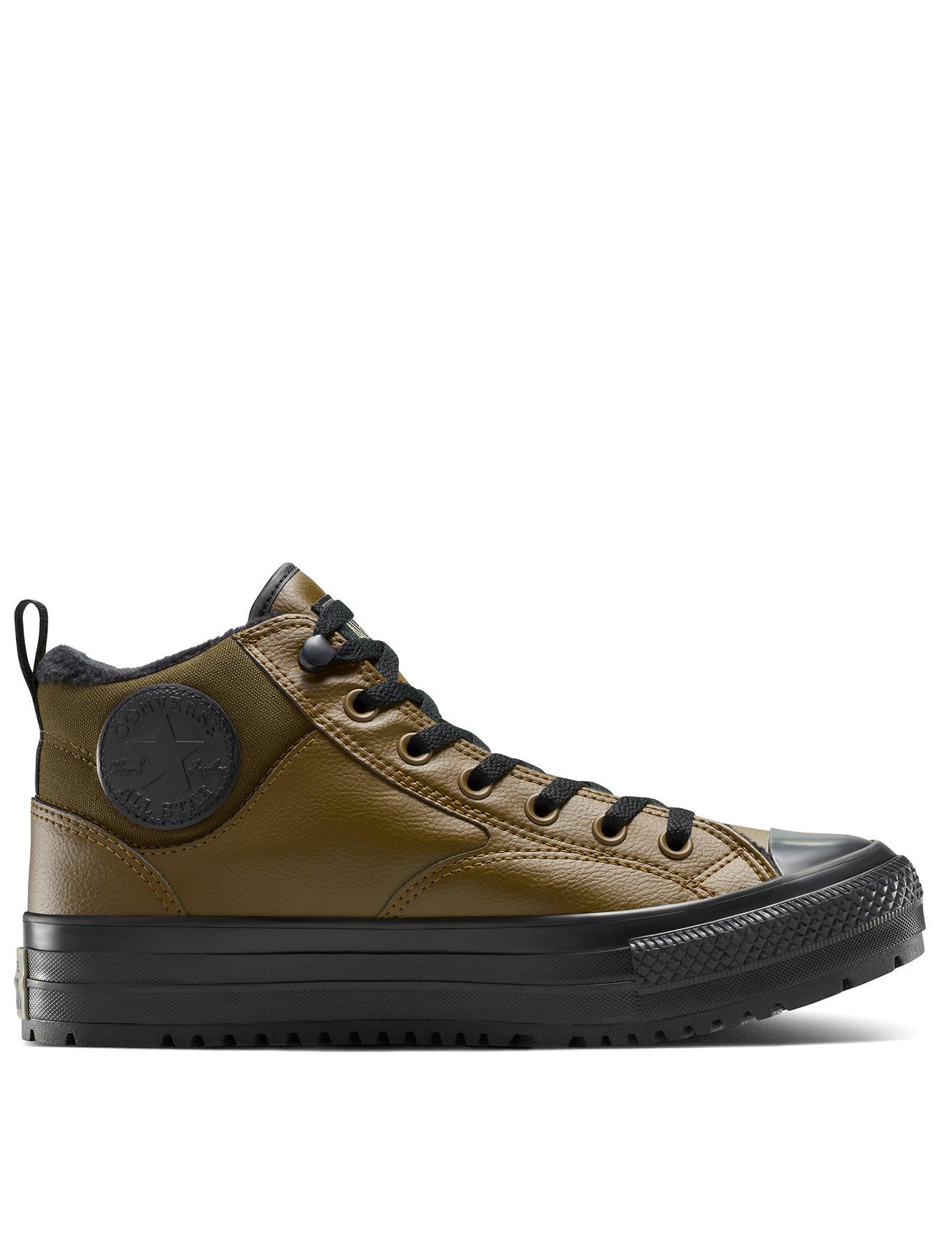 Converse Mens Chuck Taylor All Star Malden Street Mid-Top Boot - Green