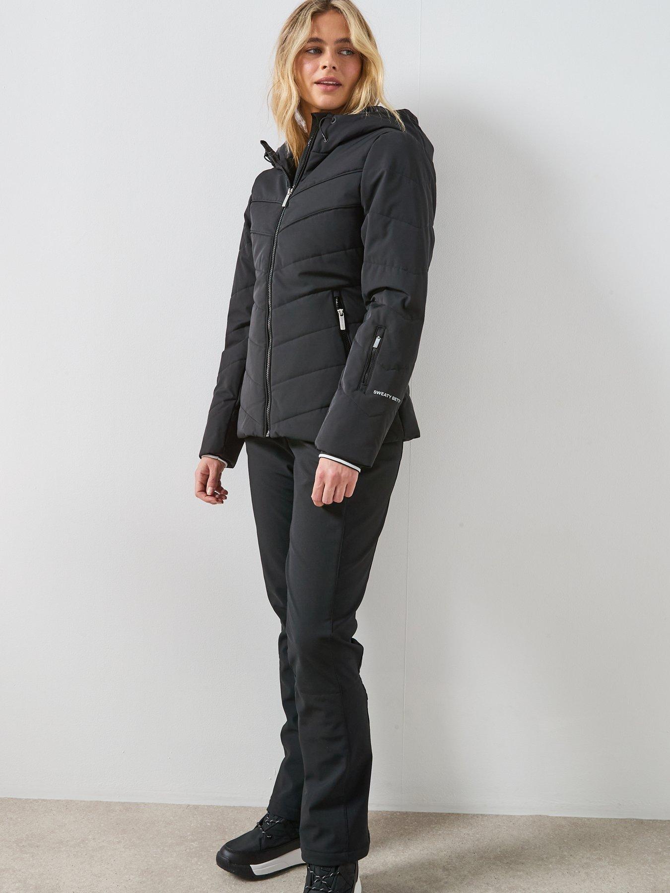 Sweaty Betty Exploration Water Resistant Chevron Ski Jacket