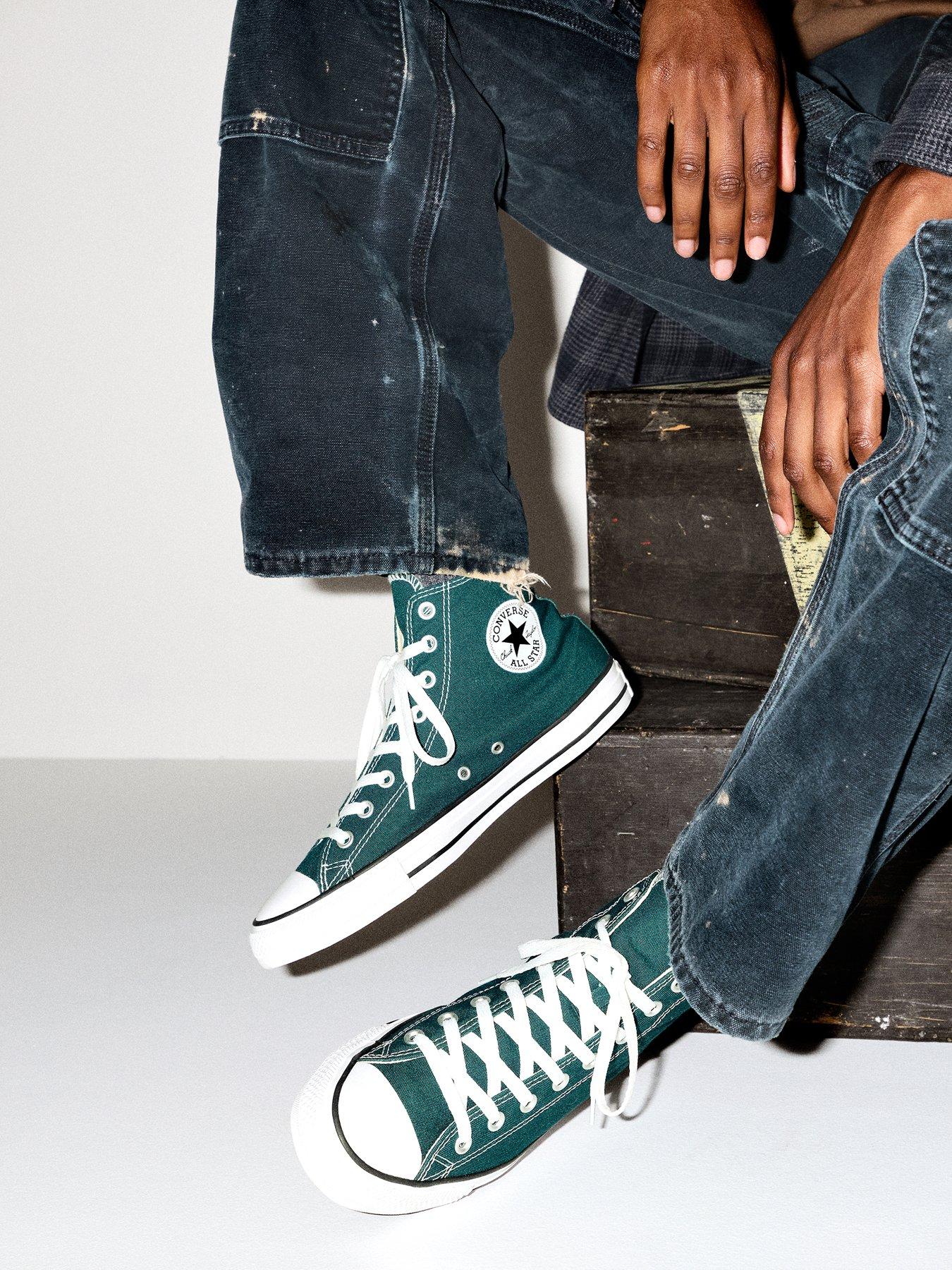 Image 7 of 7 of Converse Unisex Chuck Taylor All Star High Top - Green