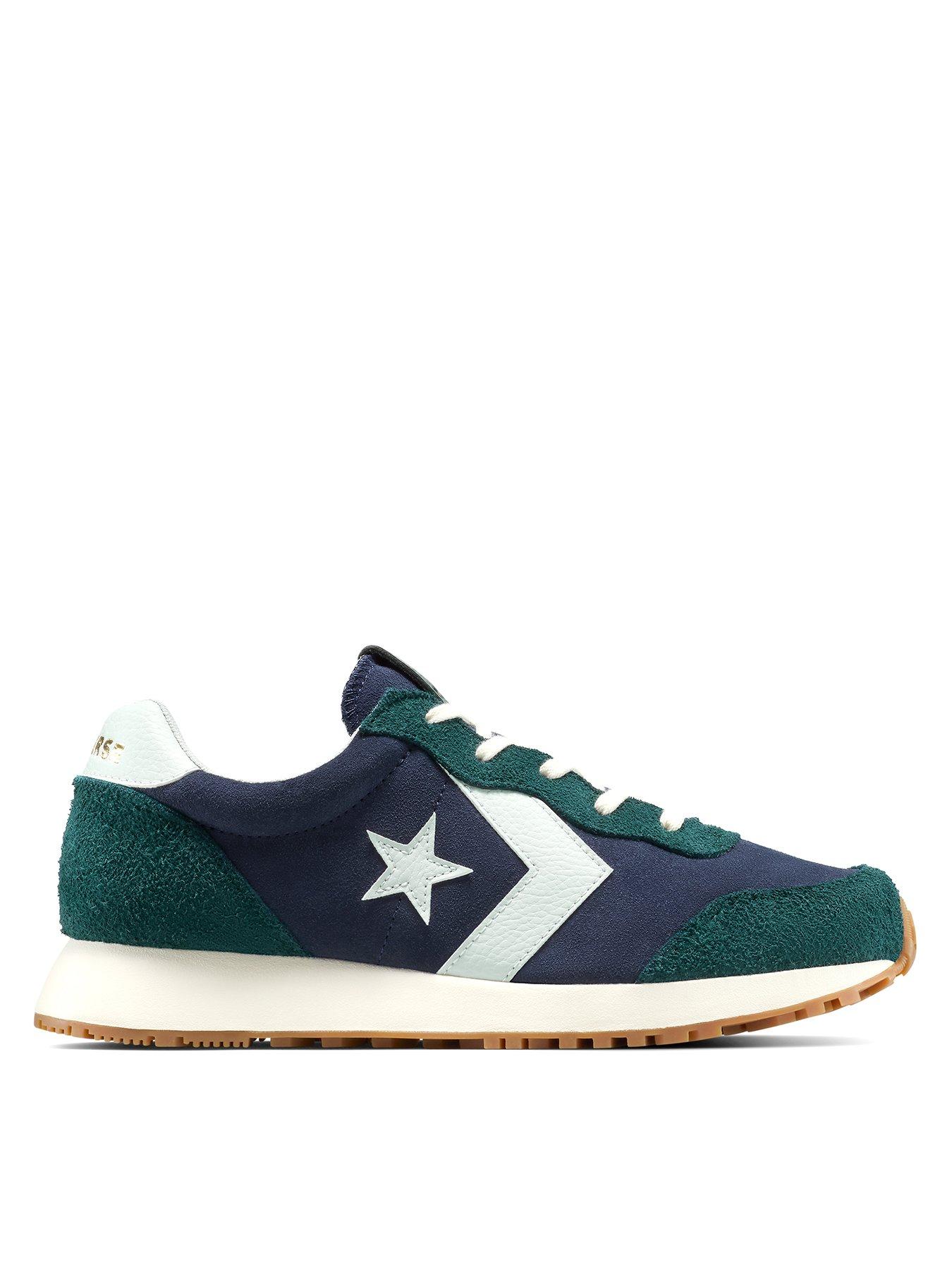 Converse Mens Omega Trainer Low Top - Green/Navy