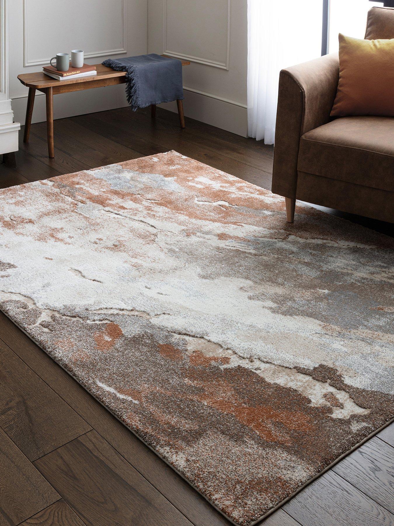 Image 1 of 7 of Asiatic Mirage Blue Terra Rug