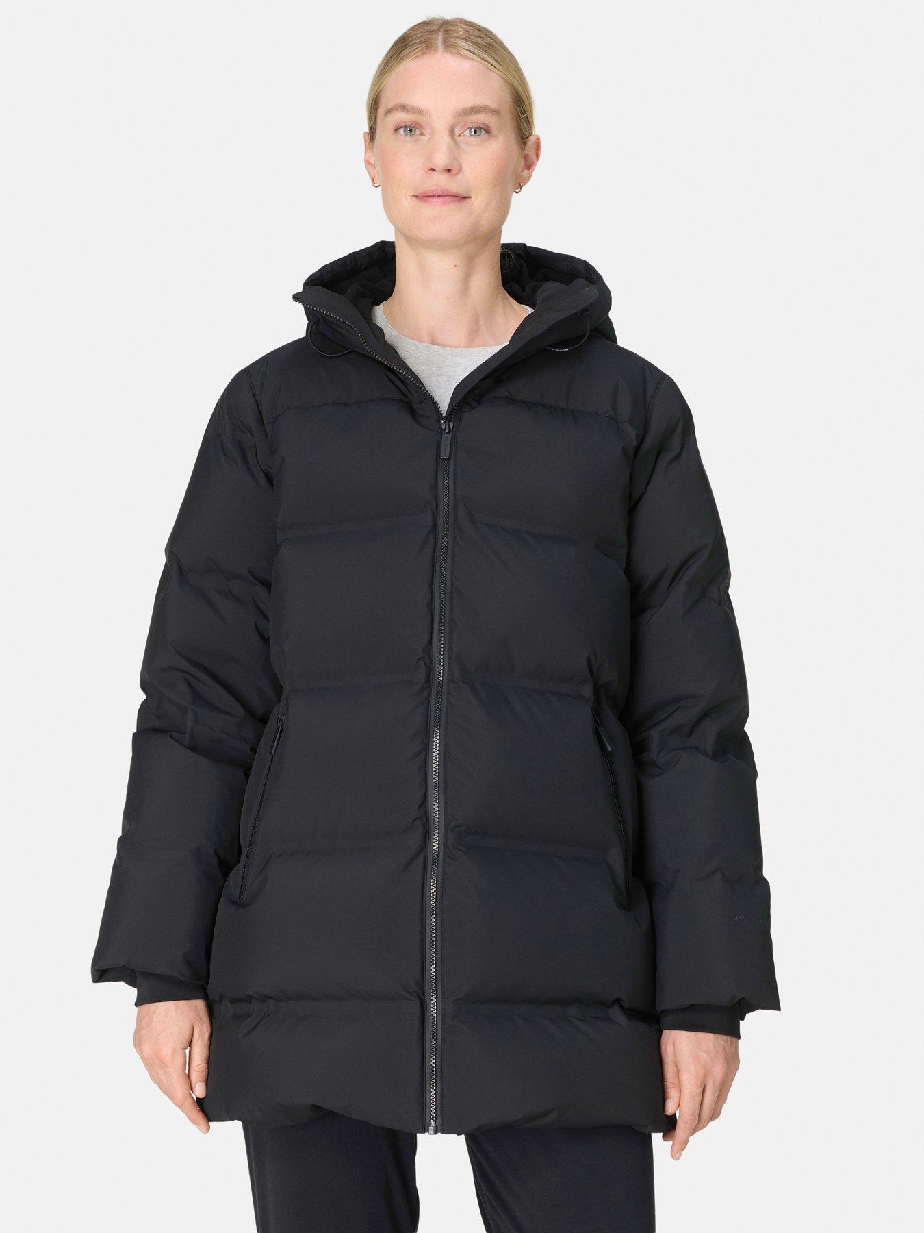 Sweaty Betty Nimbus Mid Waterproof Puffer Coat - Black