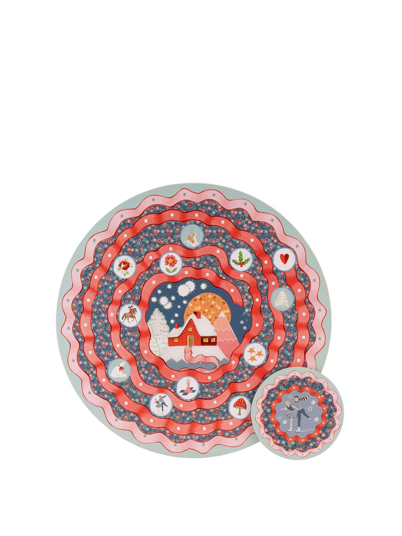 Cath Kidston Ck Xmas Journey So4 Placemats  &  Coasters