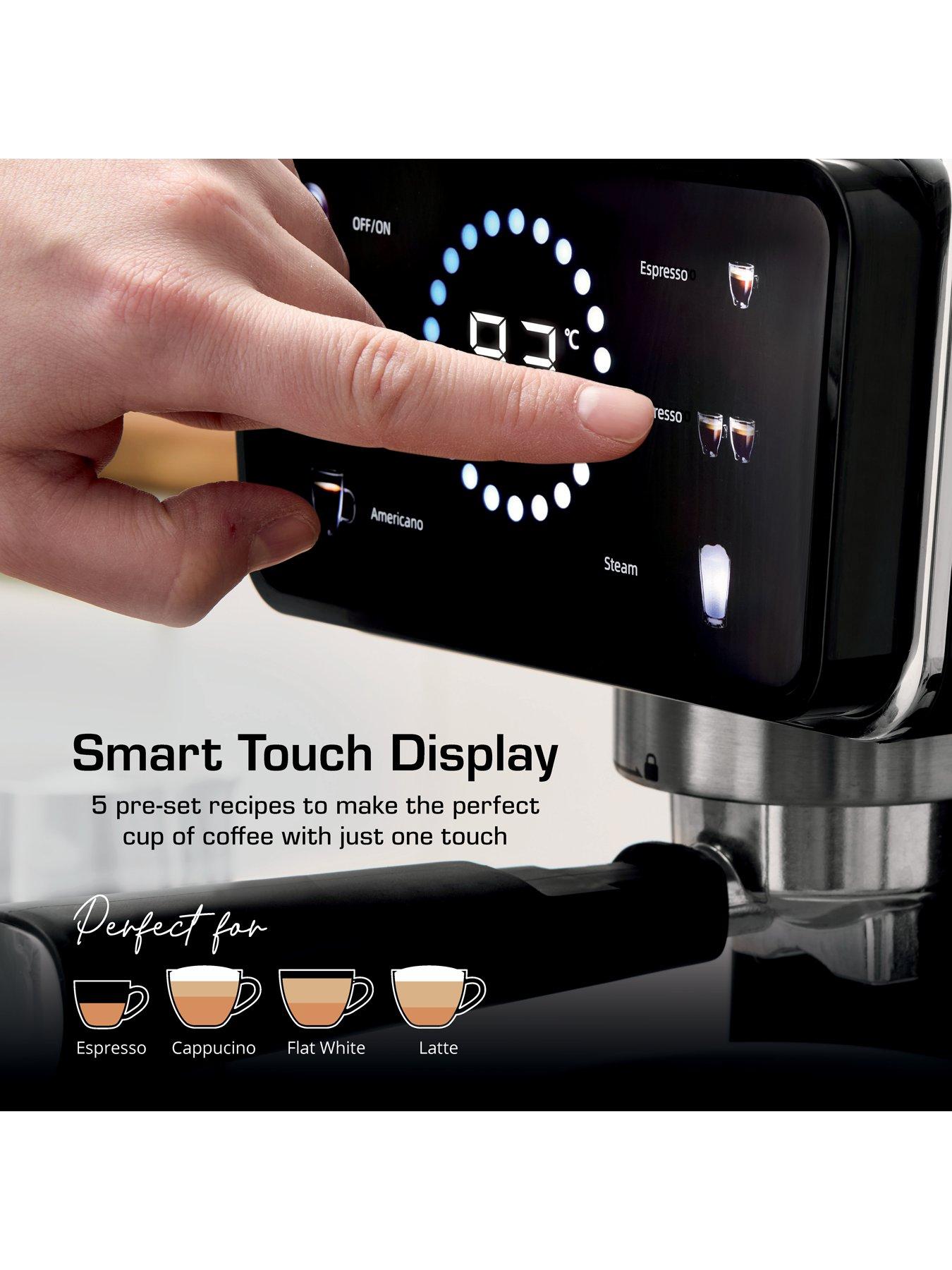 Swan SK22113BLK Core Pump Espresso Digital Coffee Machine - Black | Very