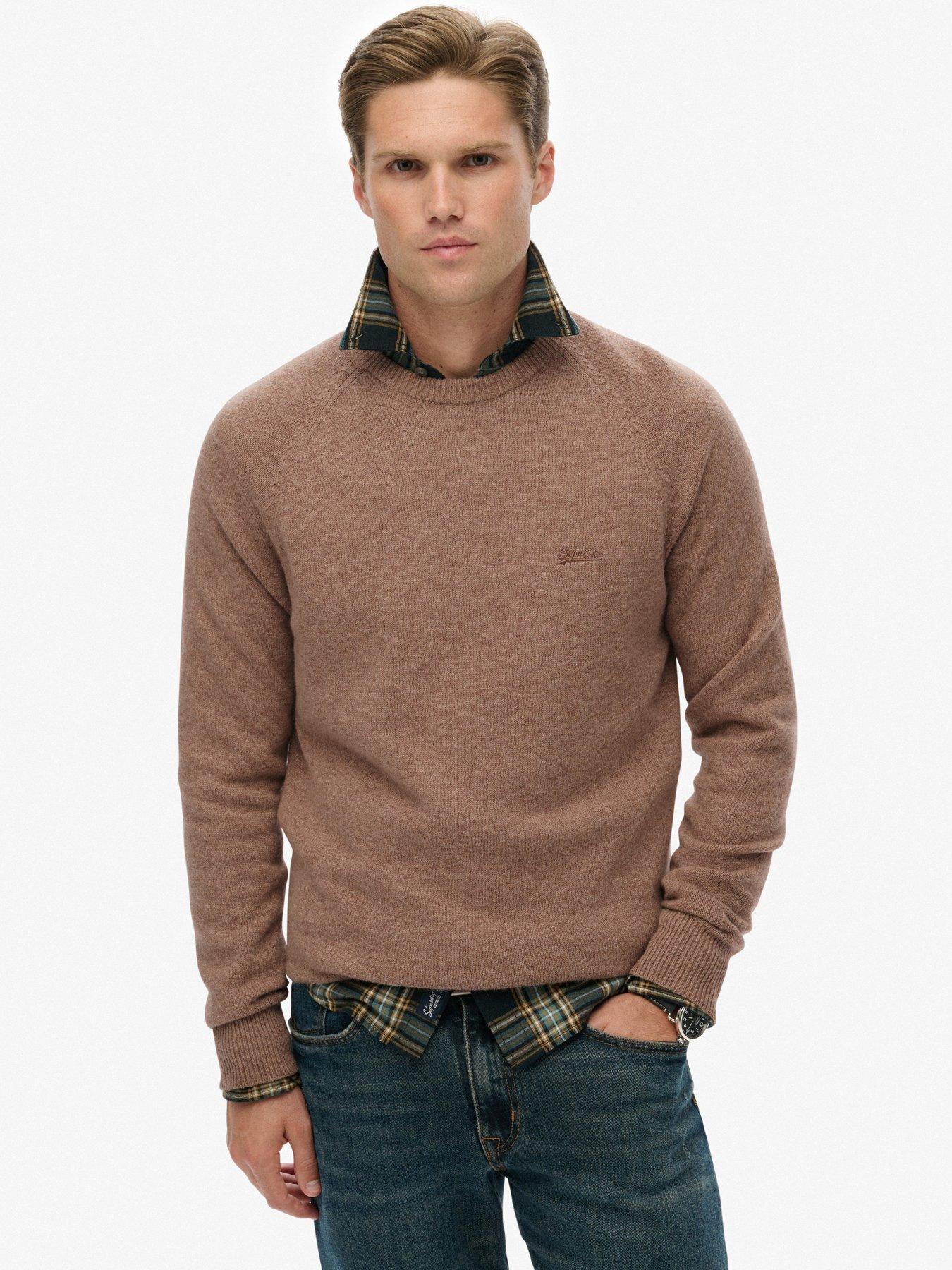 Superdry Wool Blend Knitted Jumper