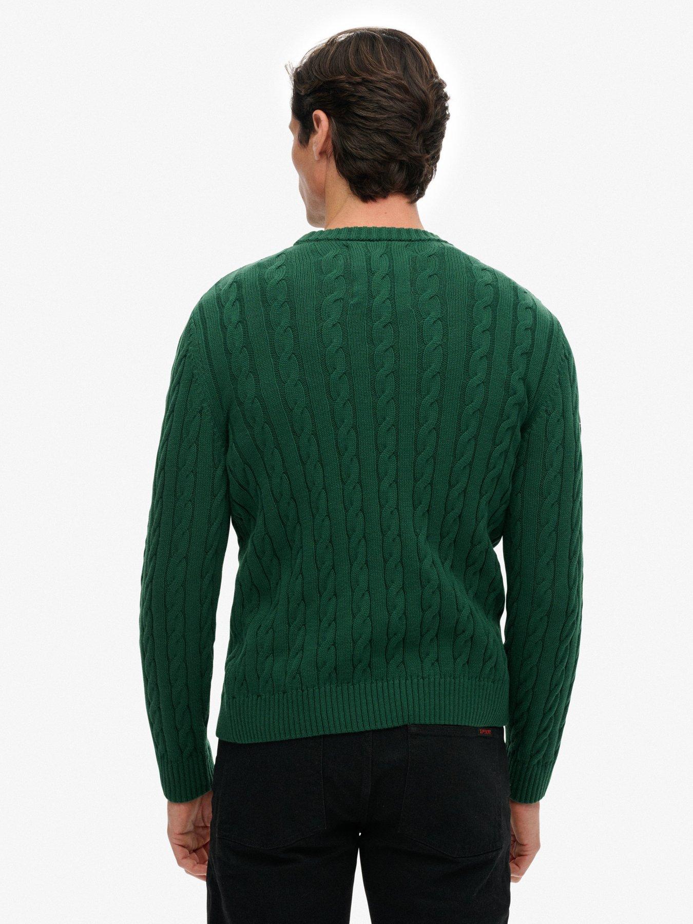 Superdry Cotton Cable Knitted Jumper | Very