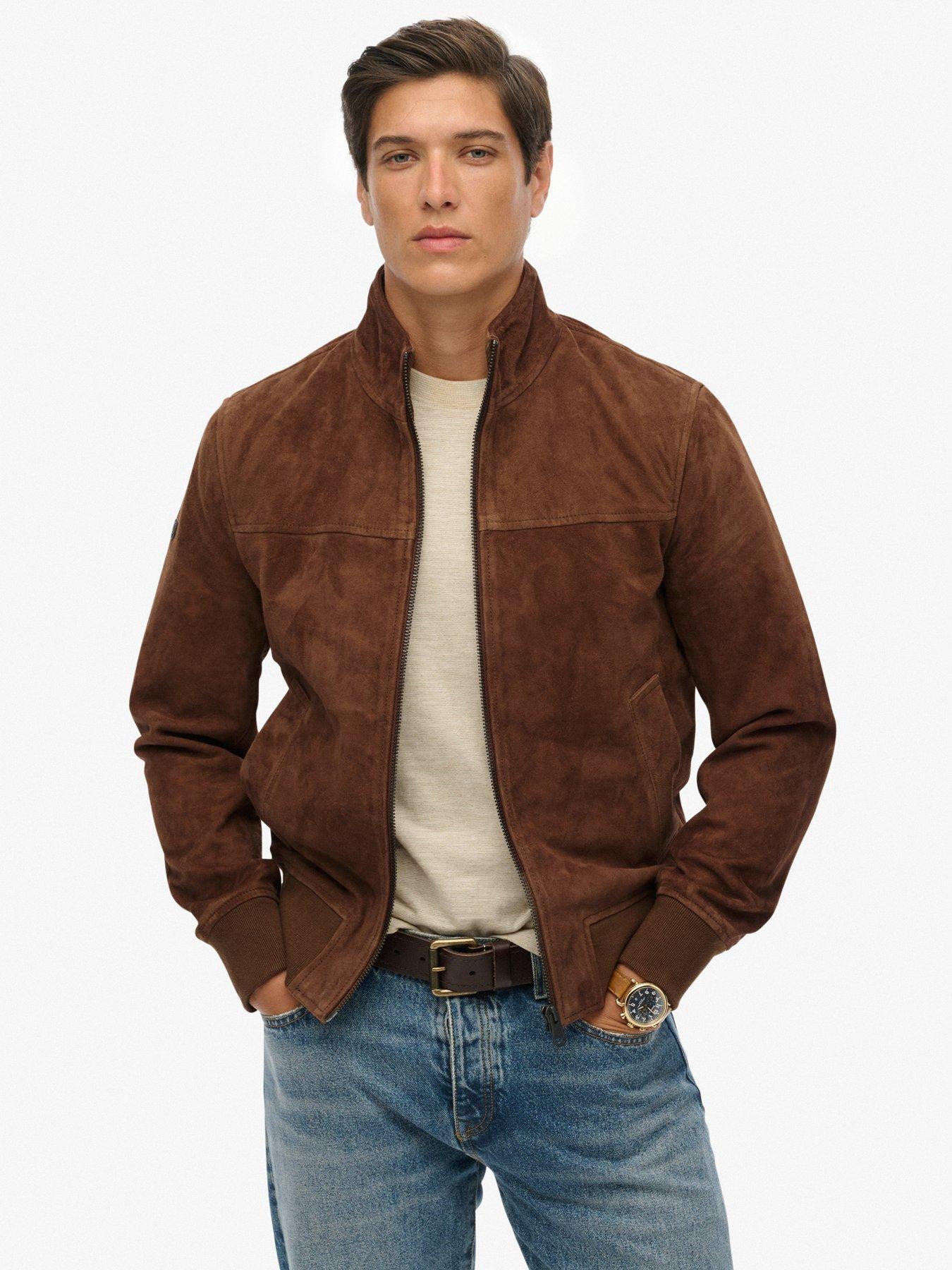 Superdry Superdry Modern Leather Sports Jacket