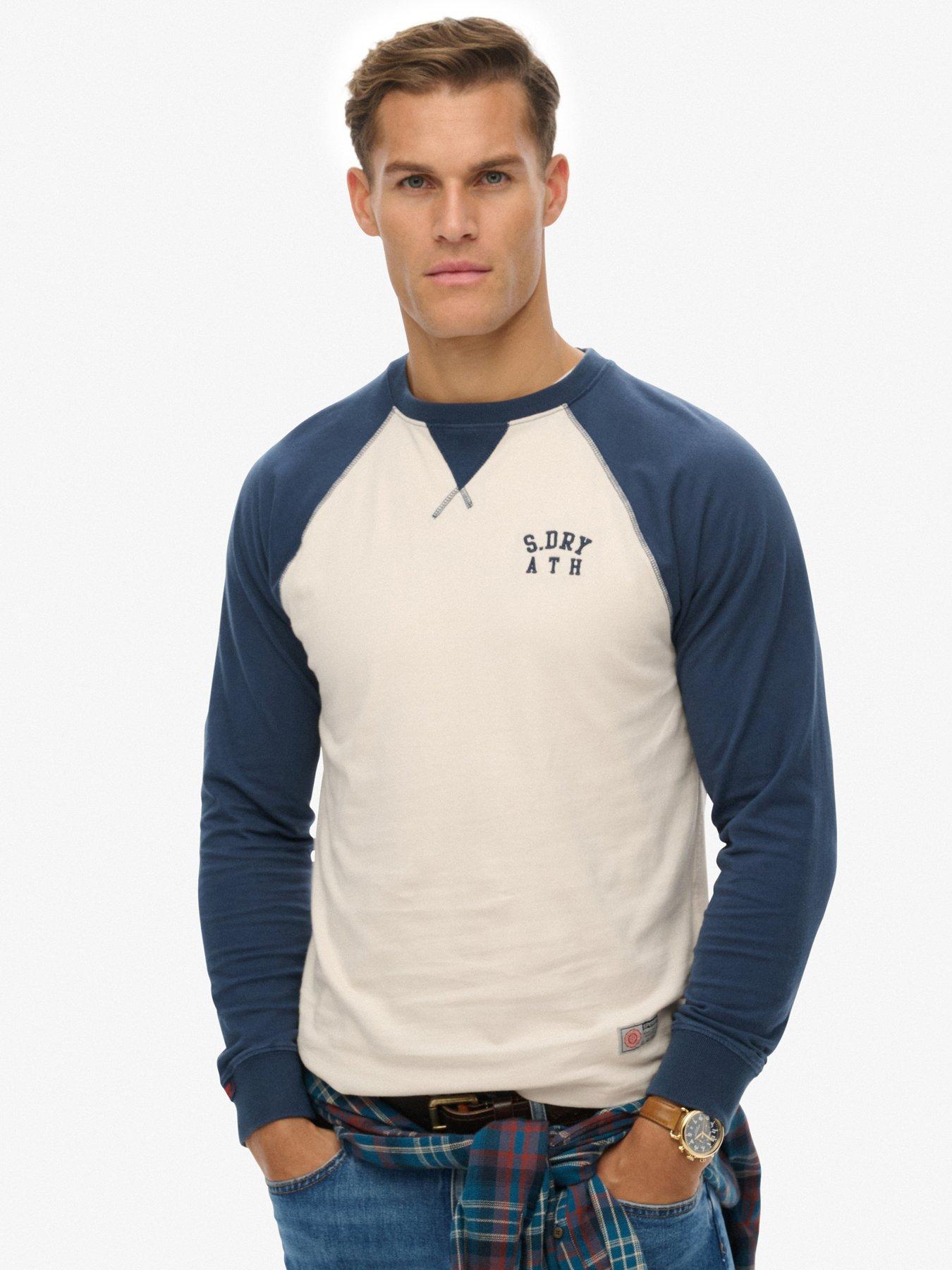 Image 1 of 5 of Superdry Vintage Baseball Long Sleeve T-shirt