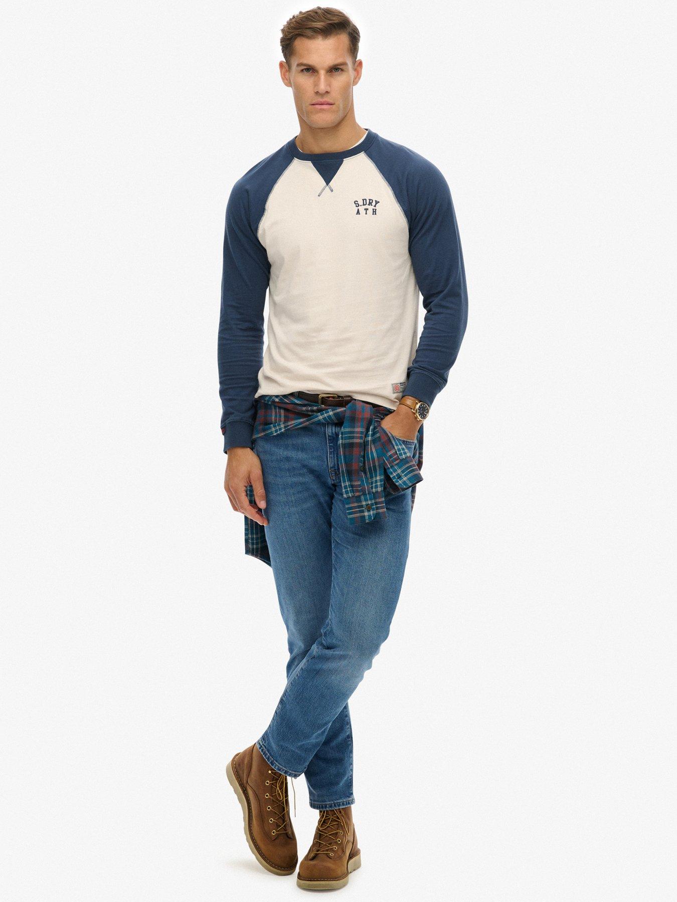 Image 3 of 5 of Superdry Vintage Baseball Long Sleeve T-shirt