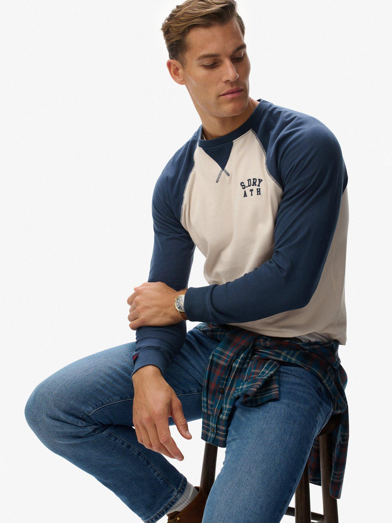 Image 4 of 5 of Superdry Vintage Baseball Long Sleeve T-shirt