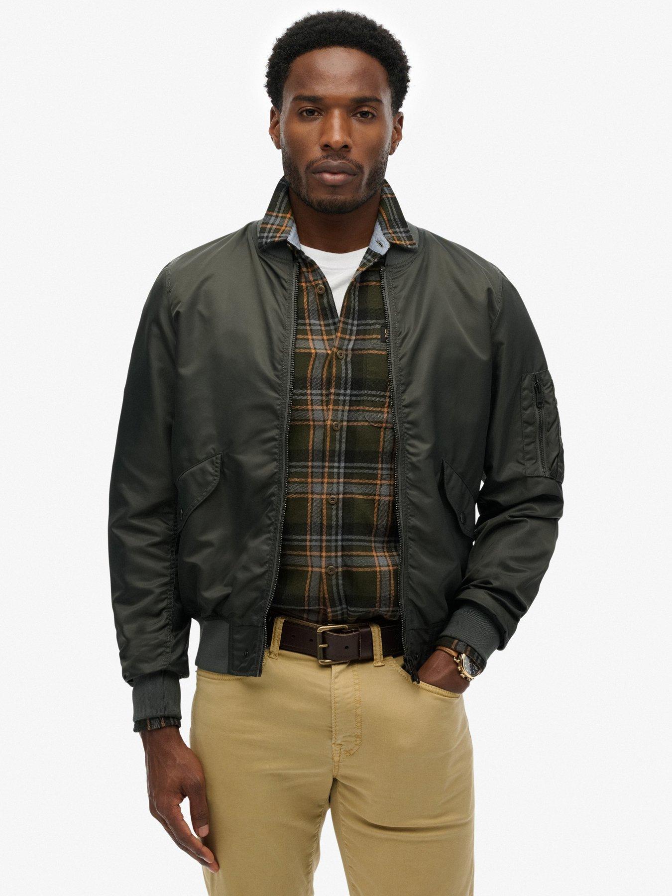 Superdry Merchant Bomber Jacket - Black