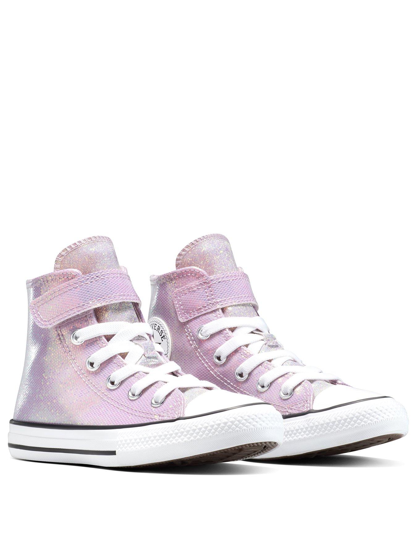 Image 2 of 7 of Converse Youth Chuck Taylor All Star Disco Easy-On High Top - Purple