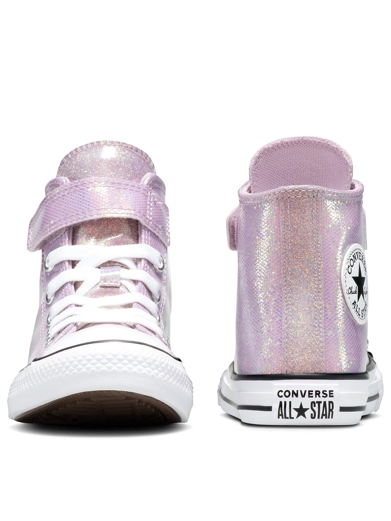 Image 3 of 7 of Converse Youth Chuck Taylor All Star Disco Easy-On High Top - Purple