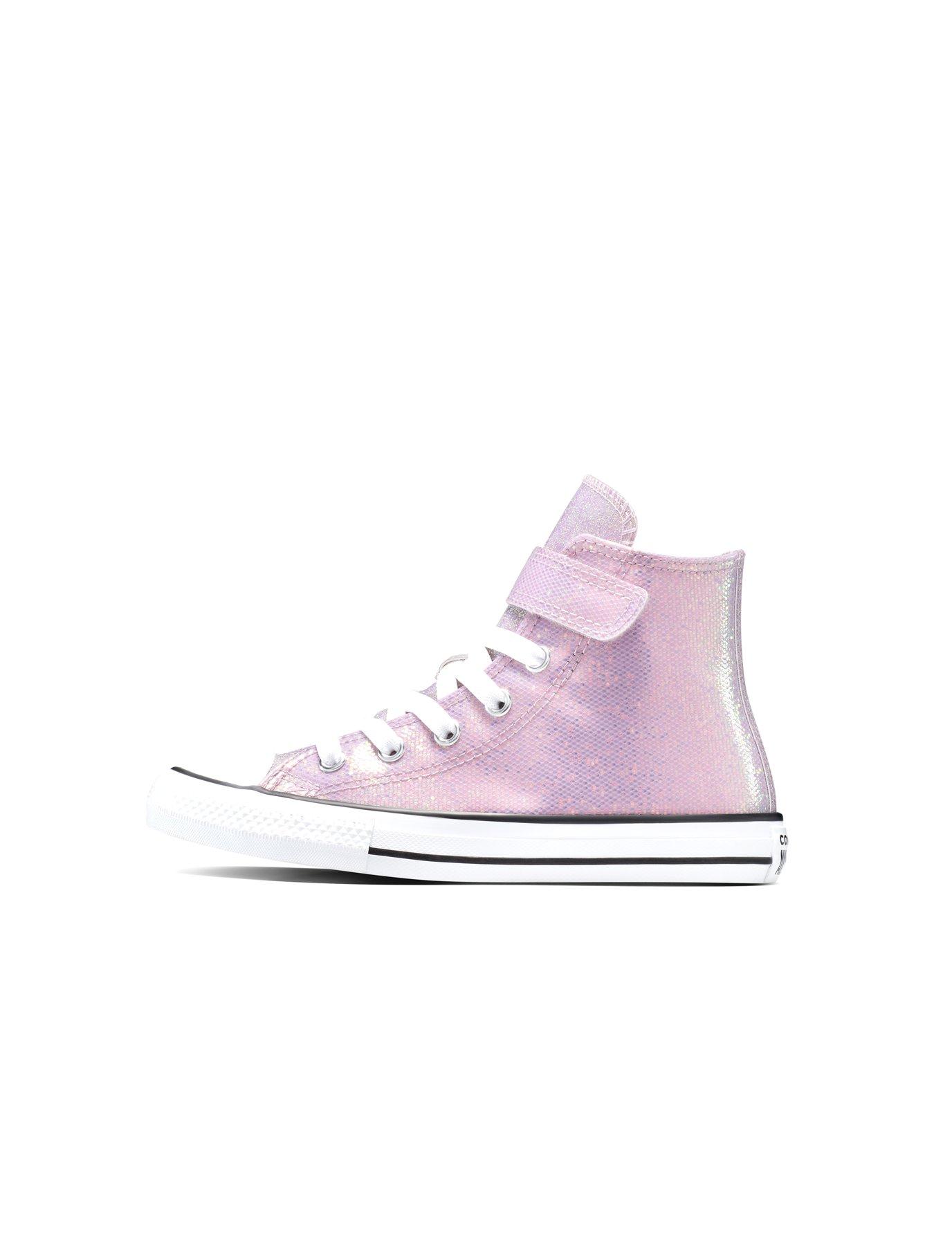 Image 6 of 7 of Converse Youth Chuck Taylor All Star Disco Easy-On High Top - Purple